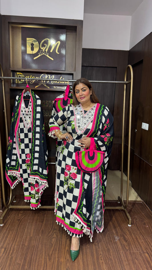 Rishika (Masleen Cotton Suit)