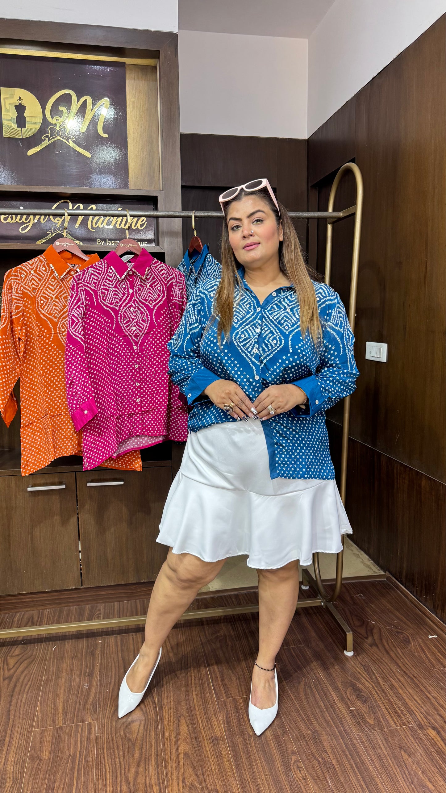 Miraya (Pure Crepe Shirt)