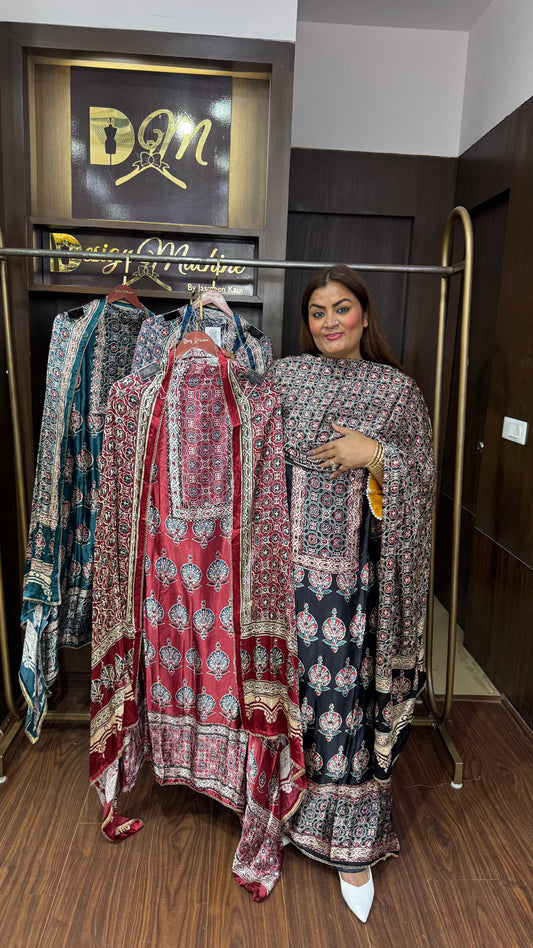 Gajji Silk (Unstitch Suit)