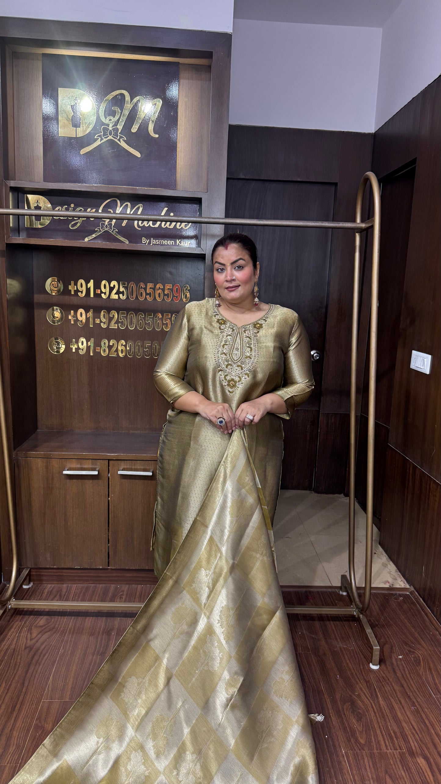 Akriti (Brocade Anarkali Suit)