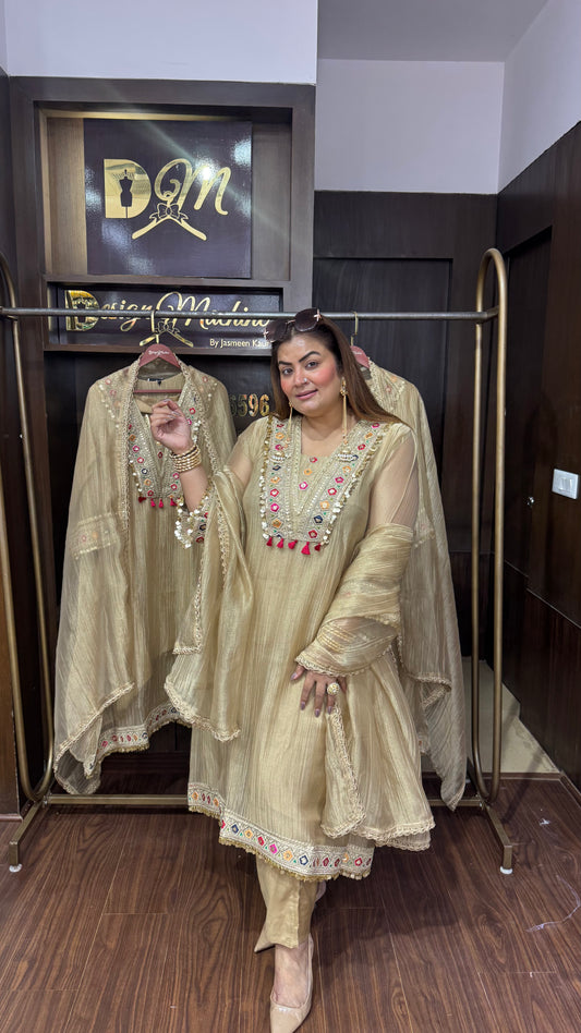 Noor Crush Tissue Suit