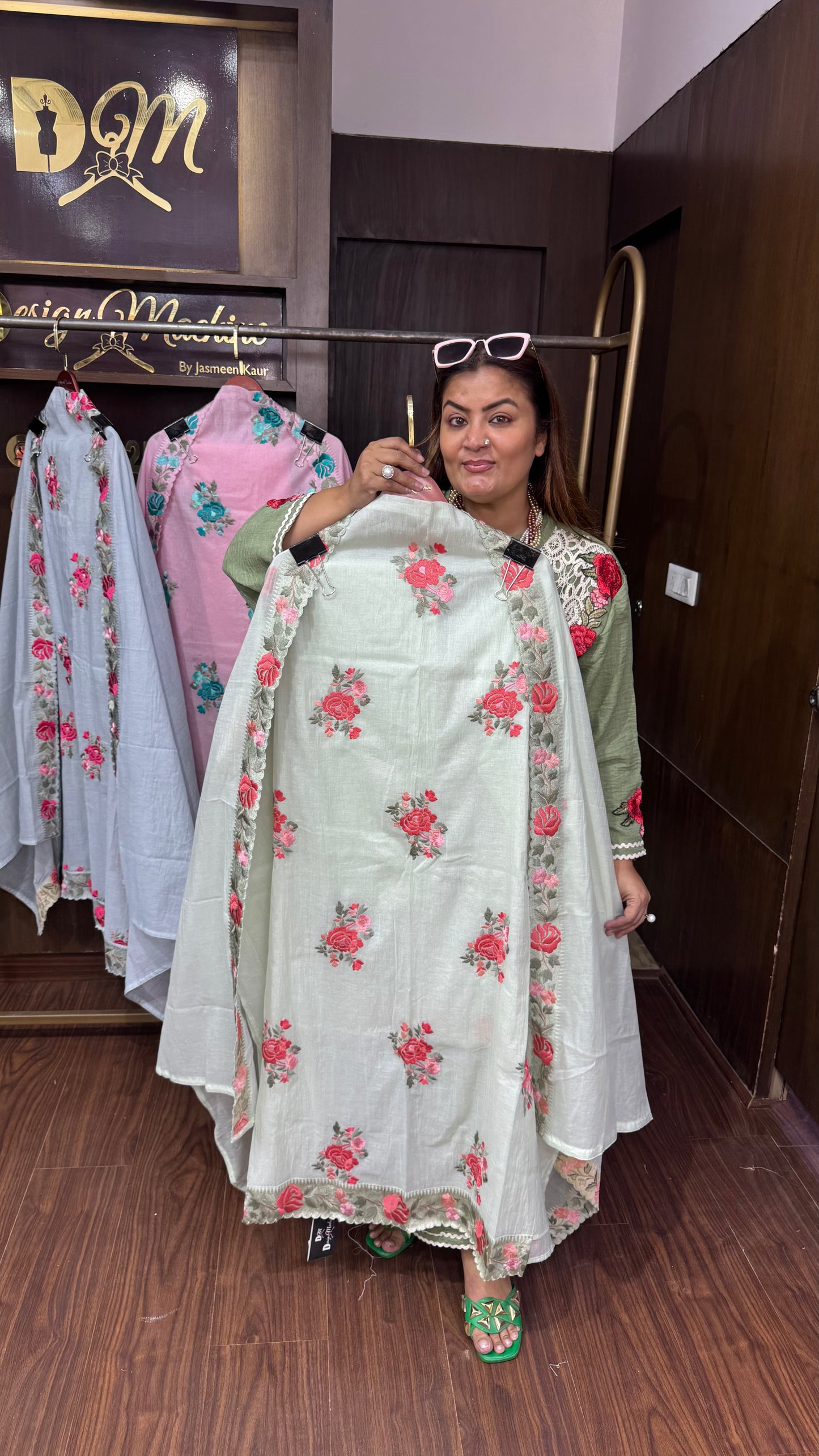 Malmal Cotton Unstitch Suit