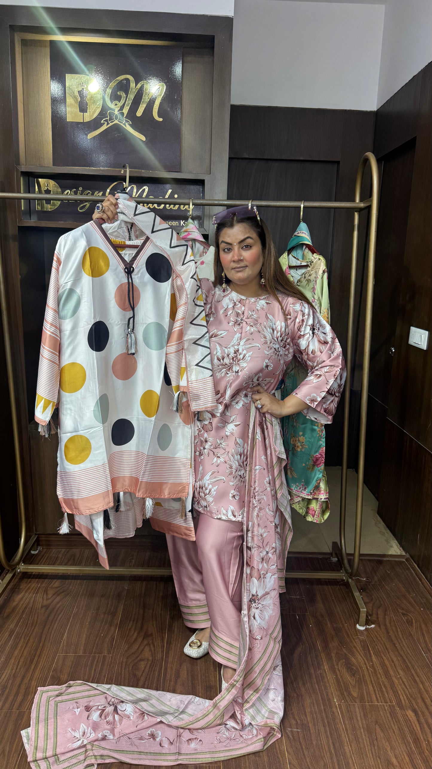 Aavya Pure Crepe Suit