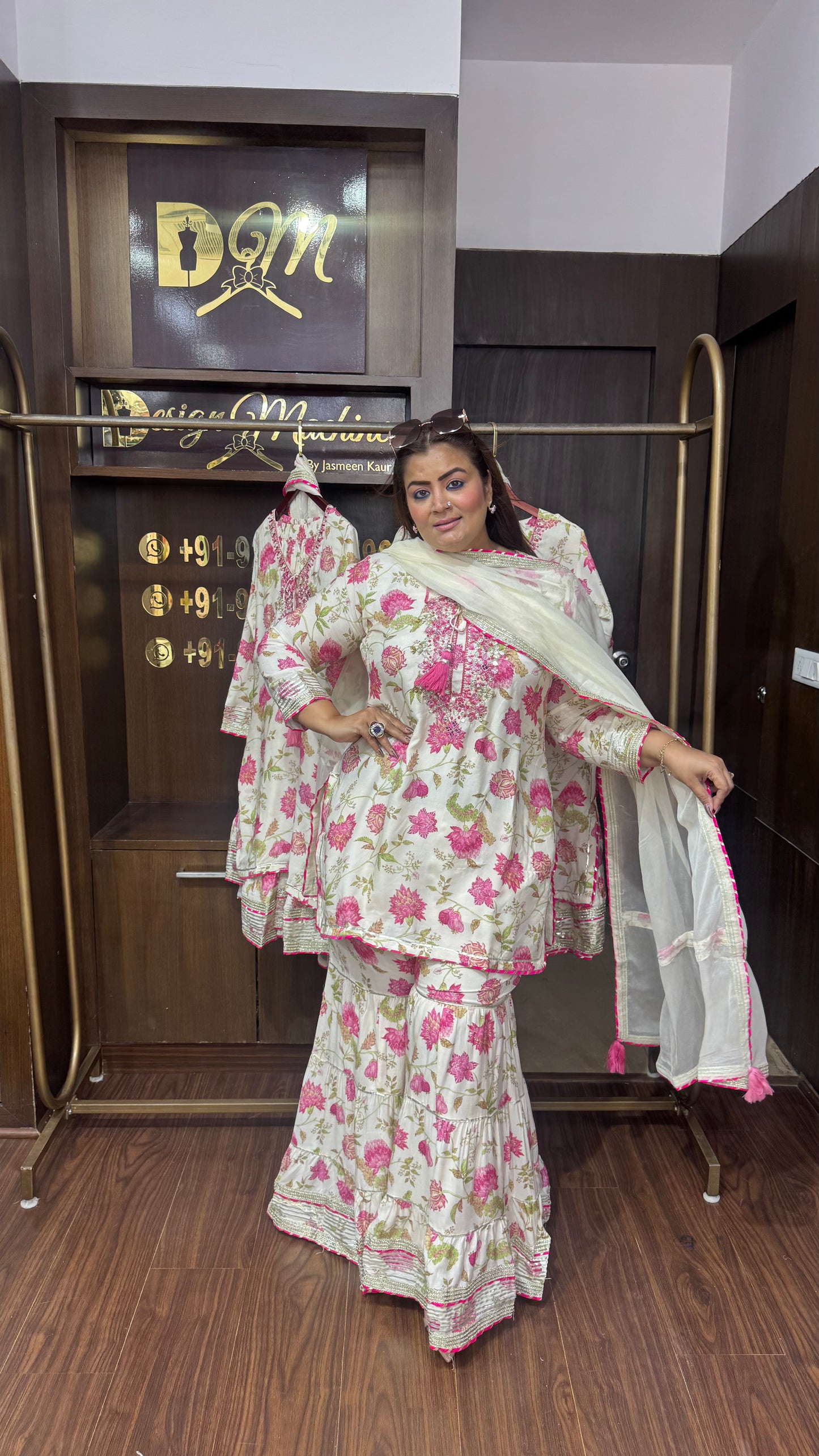 Pure Malchanderi Sharara Suit