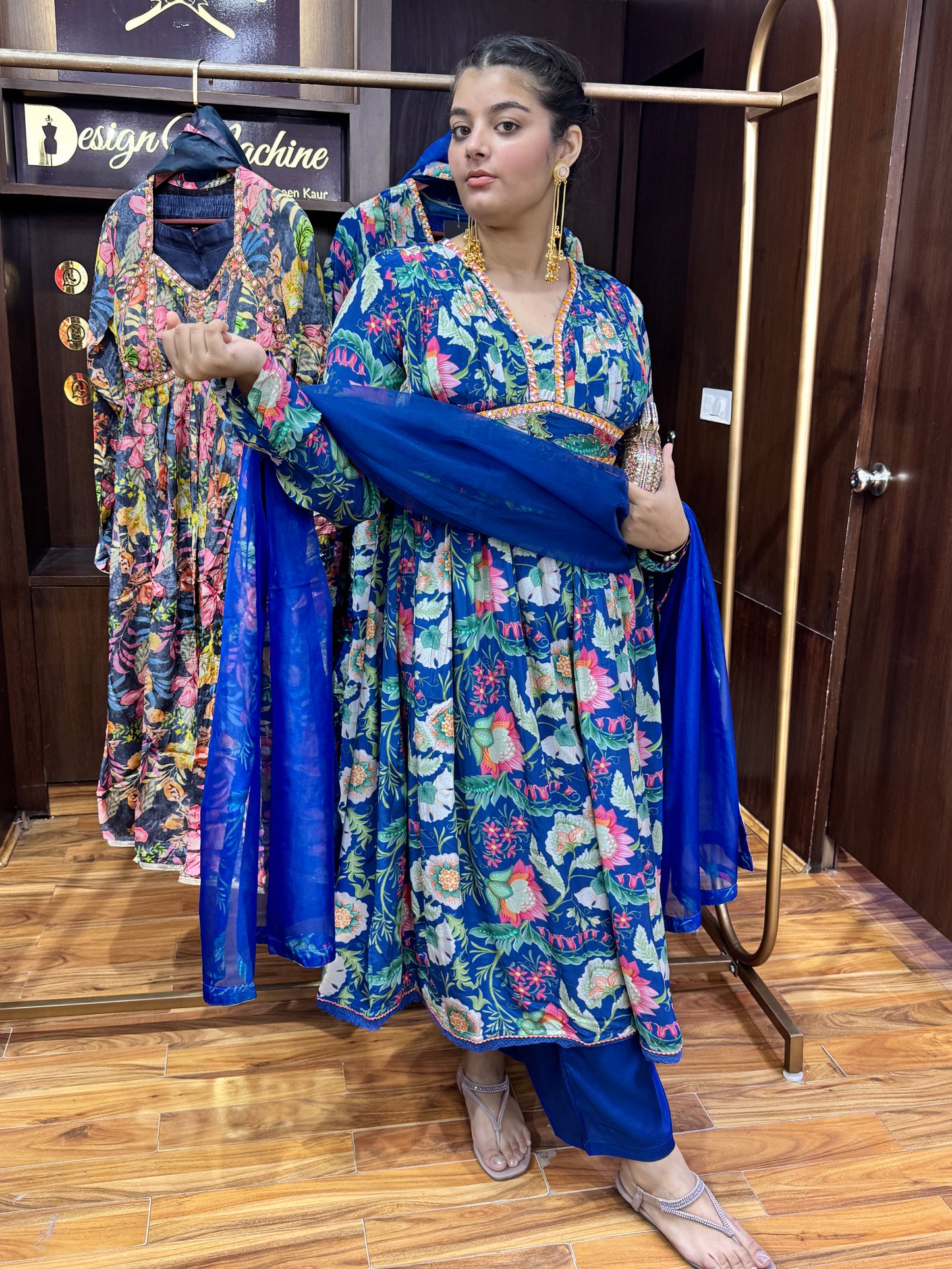 Starlit Anarkali