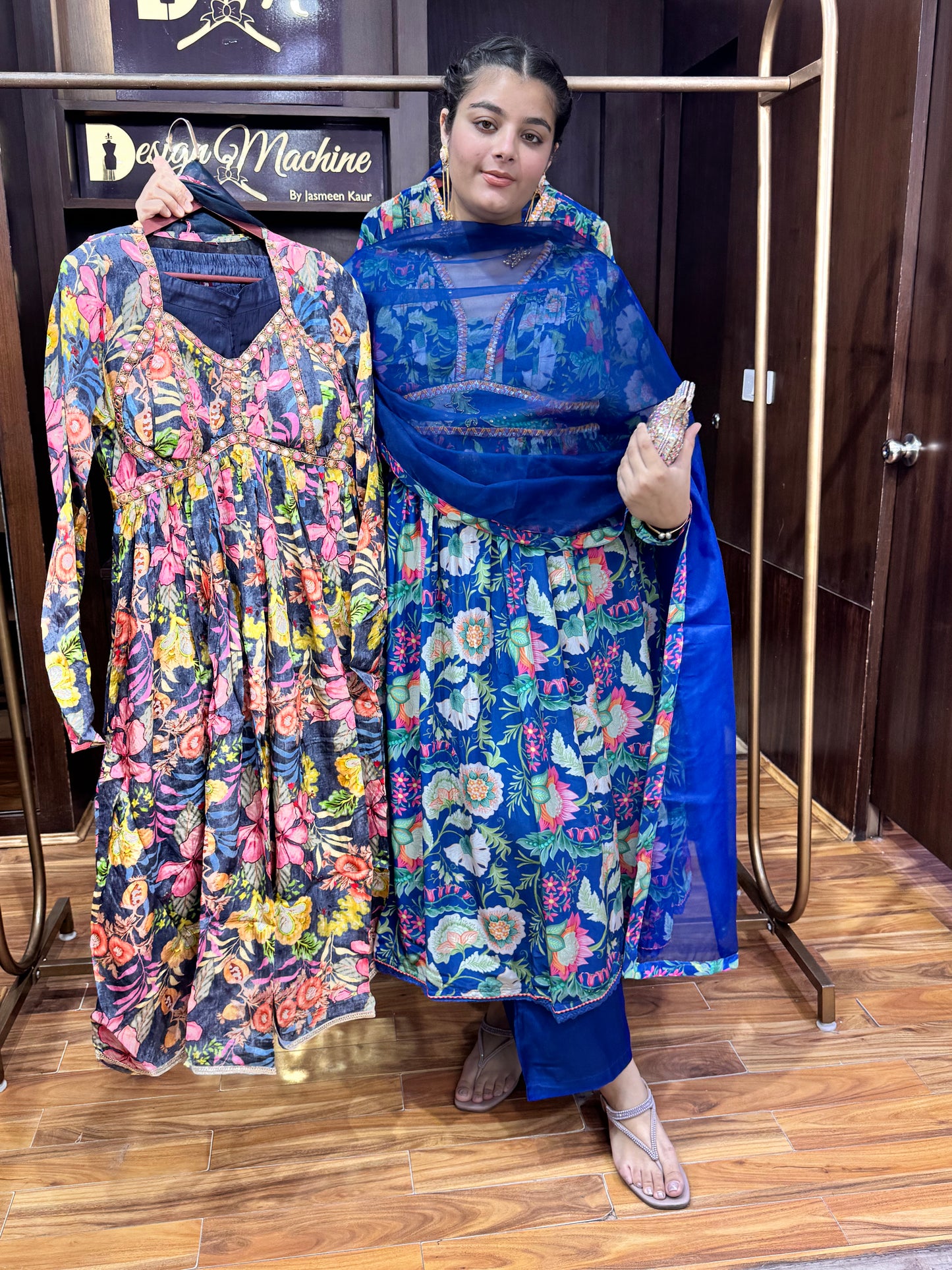 Starlit Anarkali