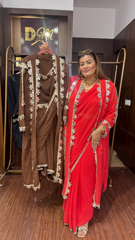 Elyara (Georgette Saree)