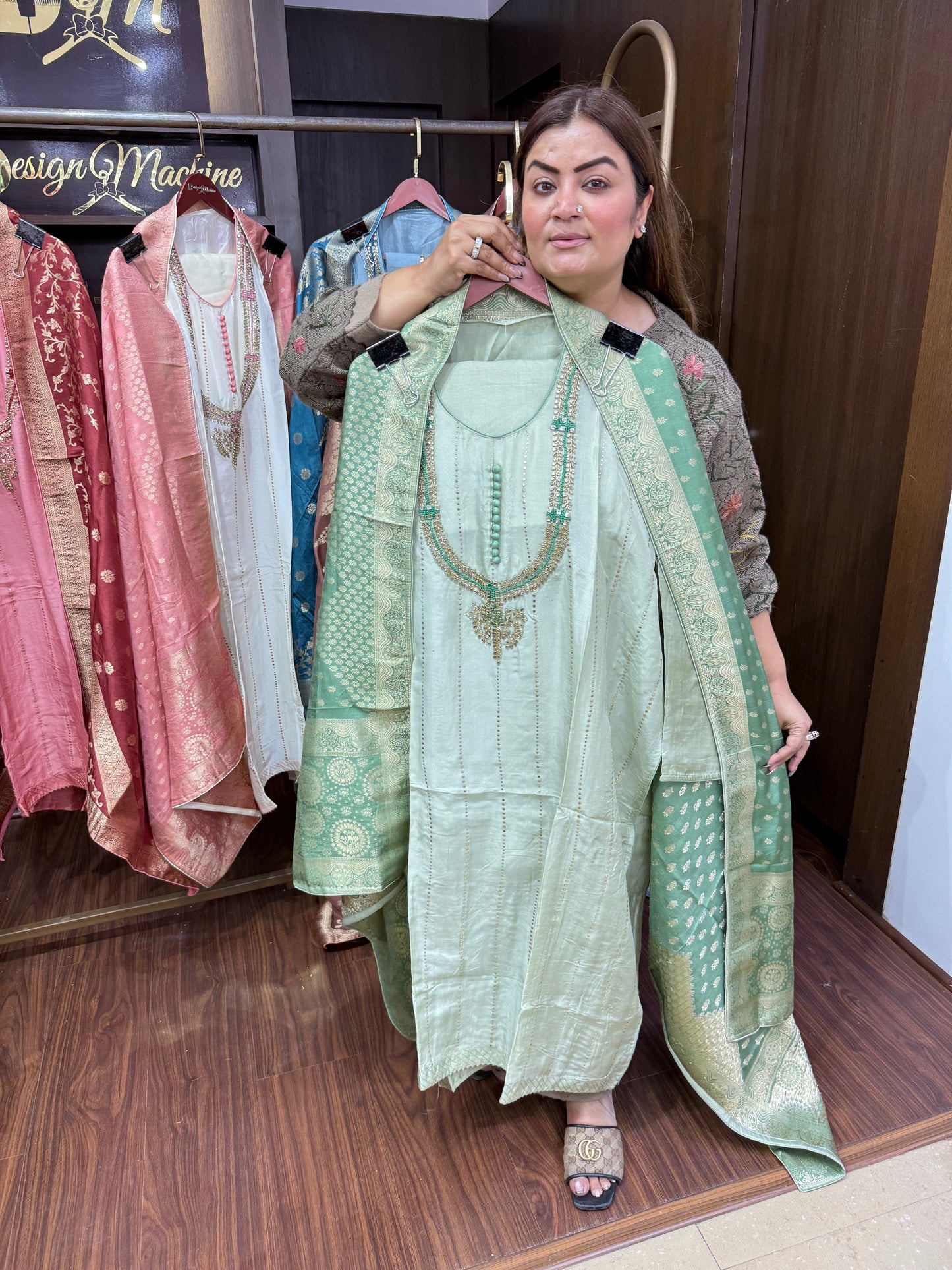 Premium (Unstitched Suit)