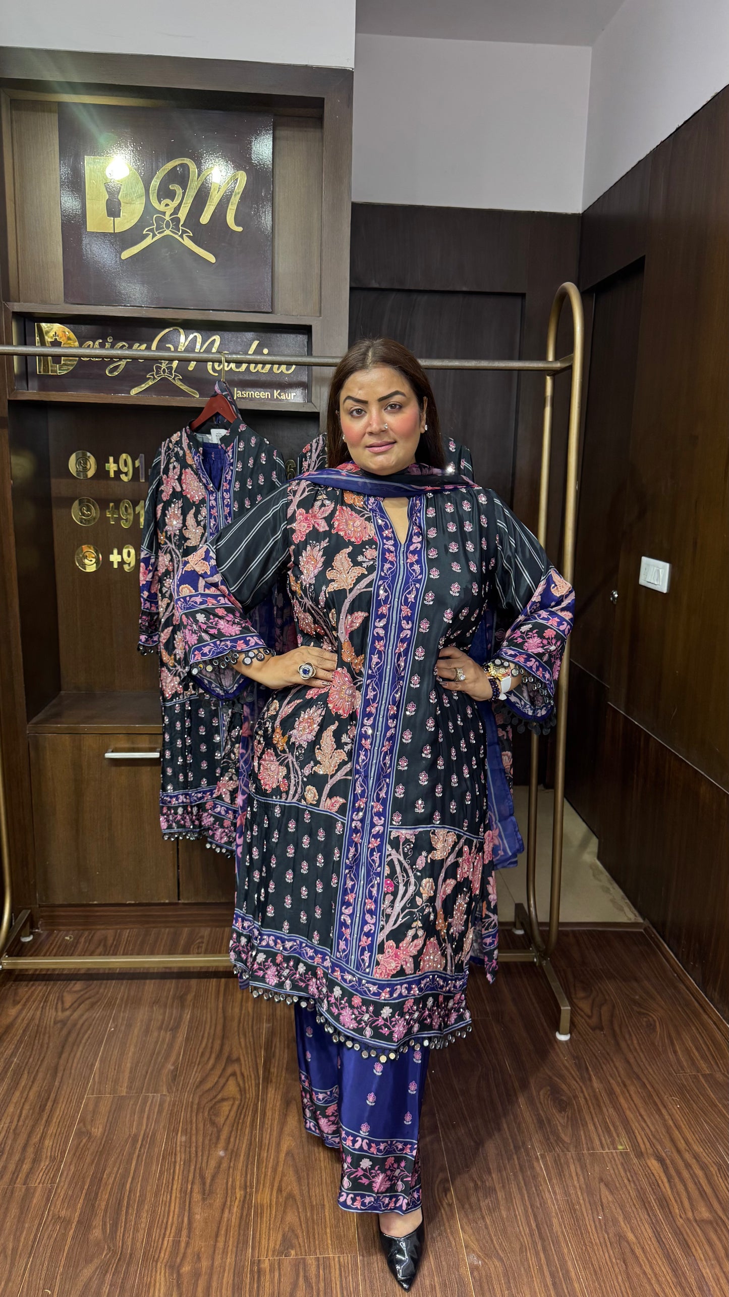 Raiza (Pure Crepe Suit)