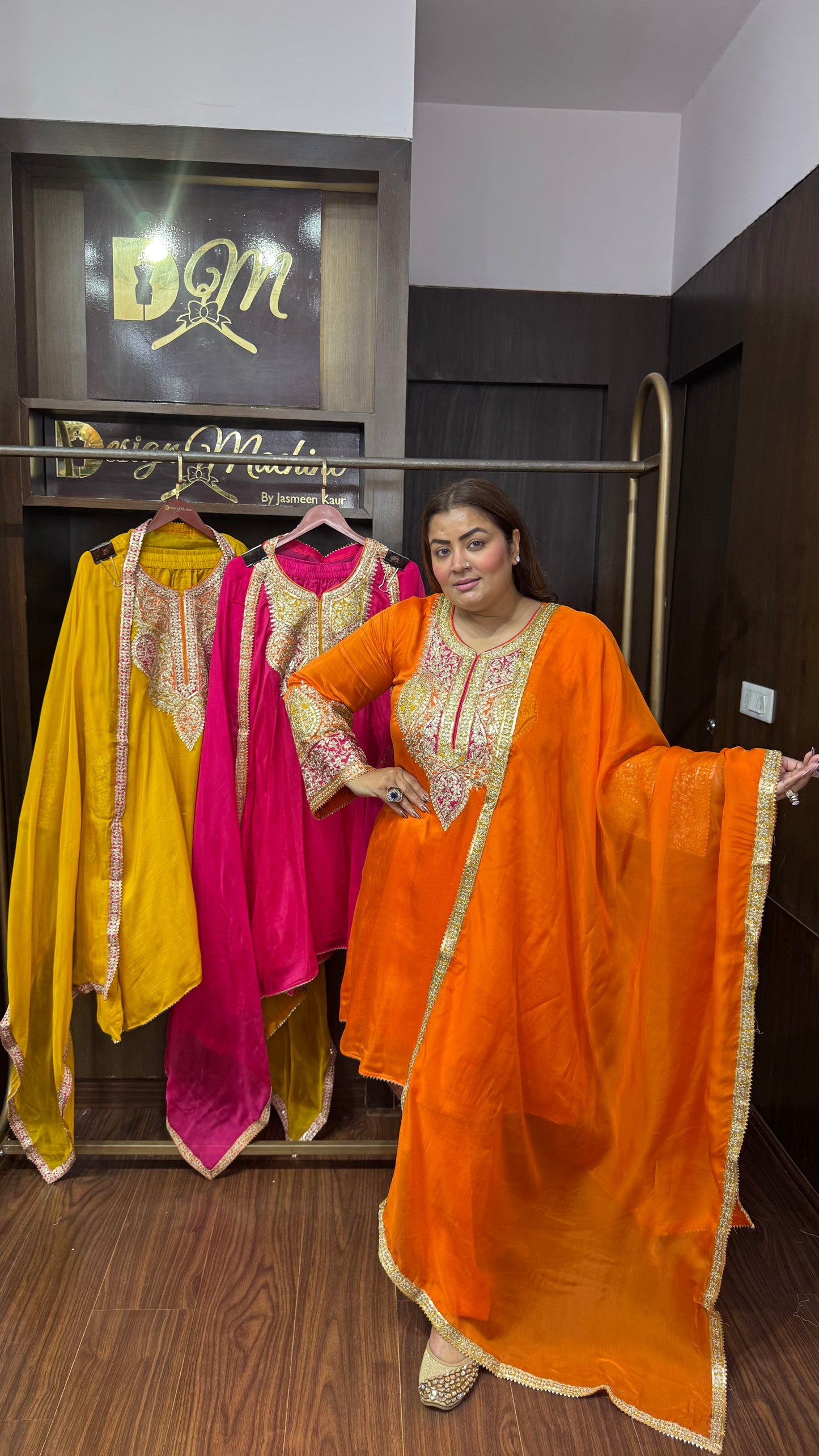 Anisha (Cotton Silk Suit)