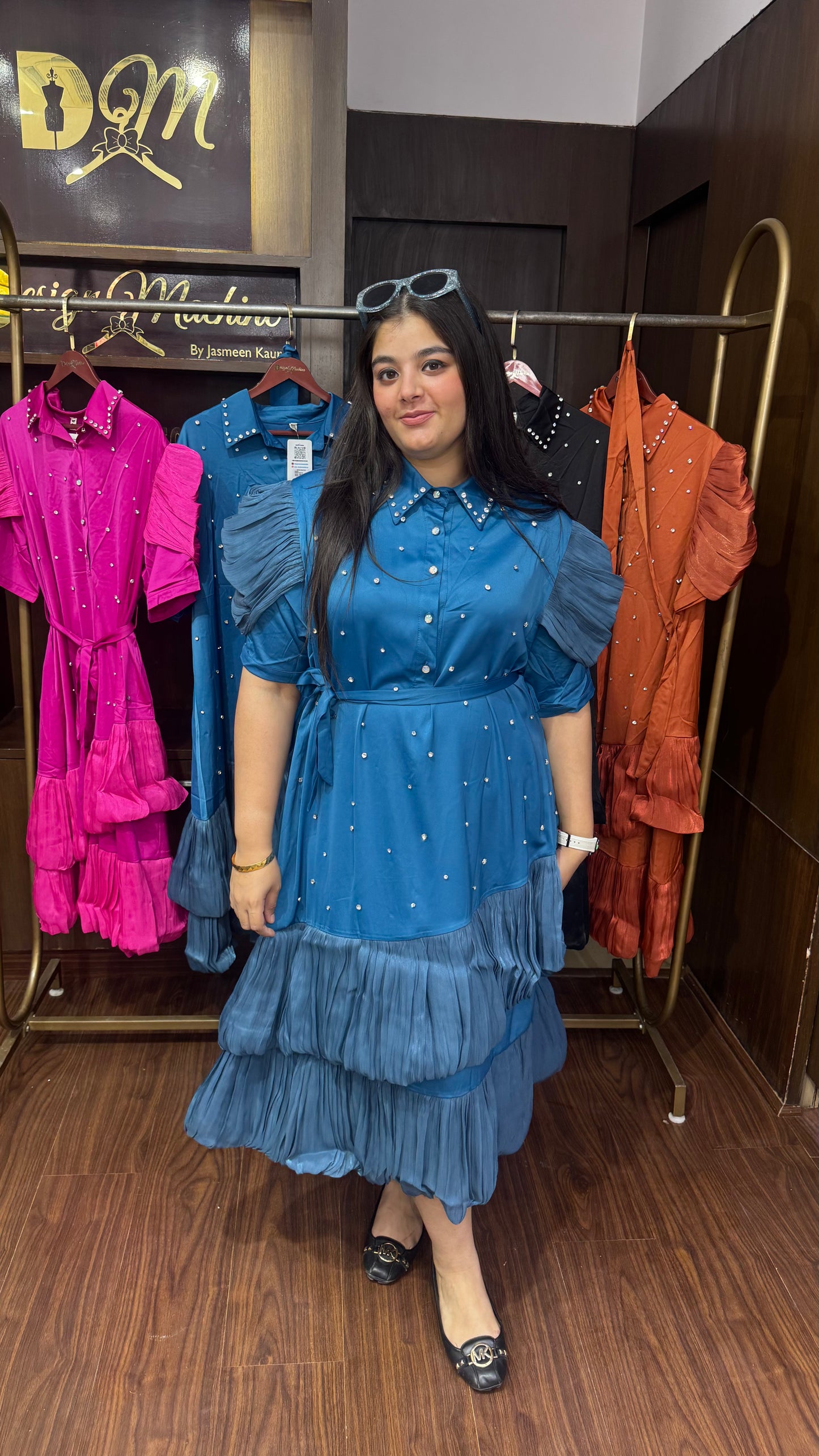 Imported Fabric Birthday Dress