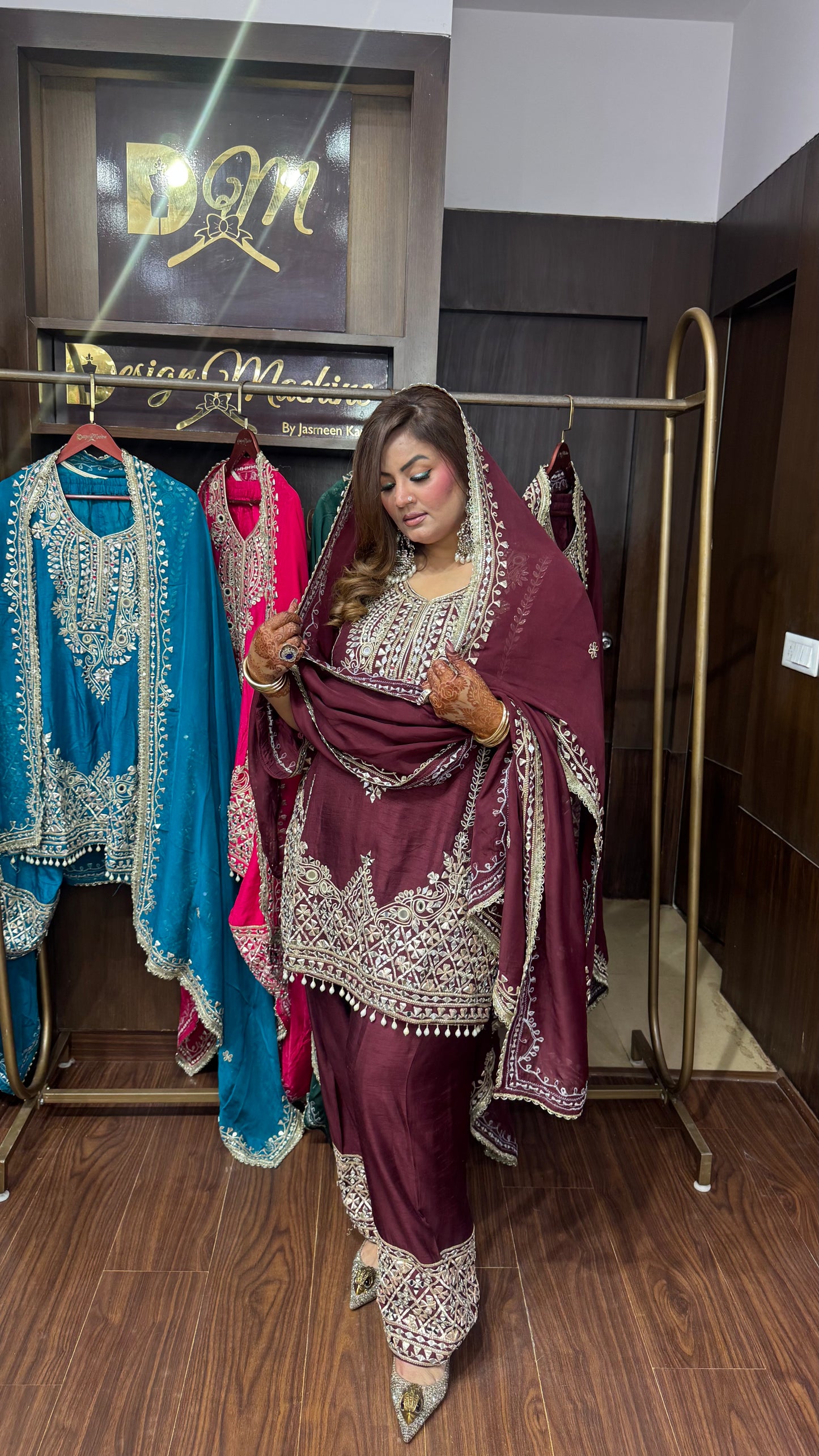 Zareen Pure Raw Silk Farshi Salwar Suit