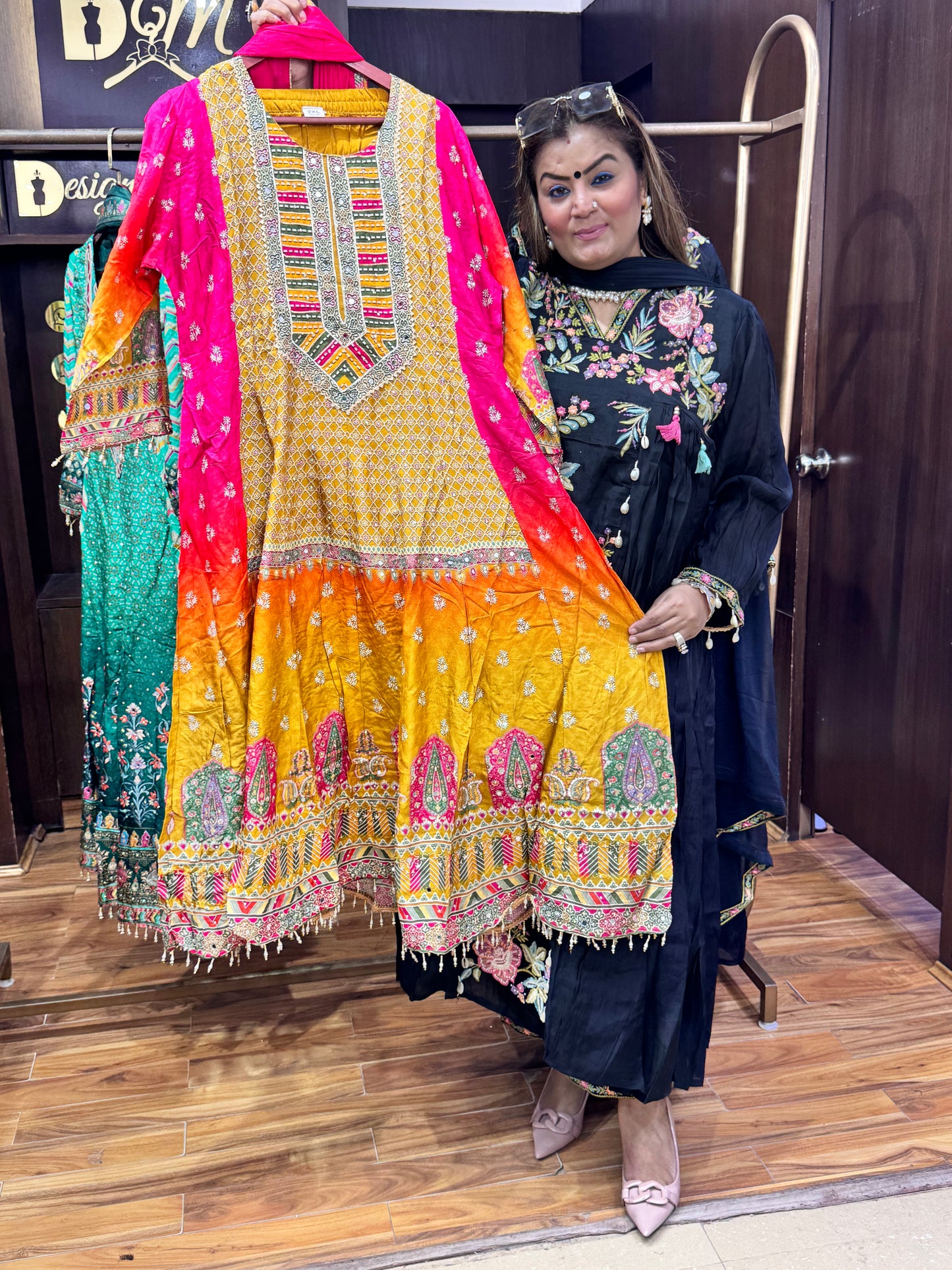 Moonlit Anarkali