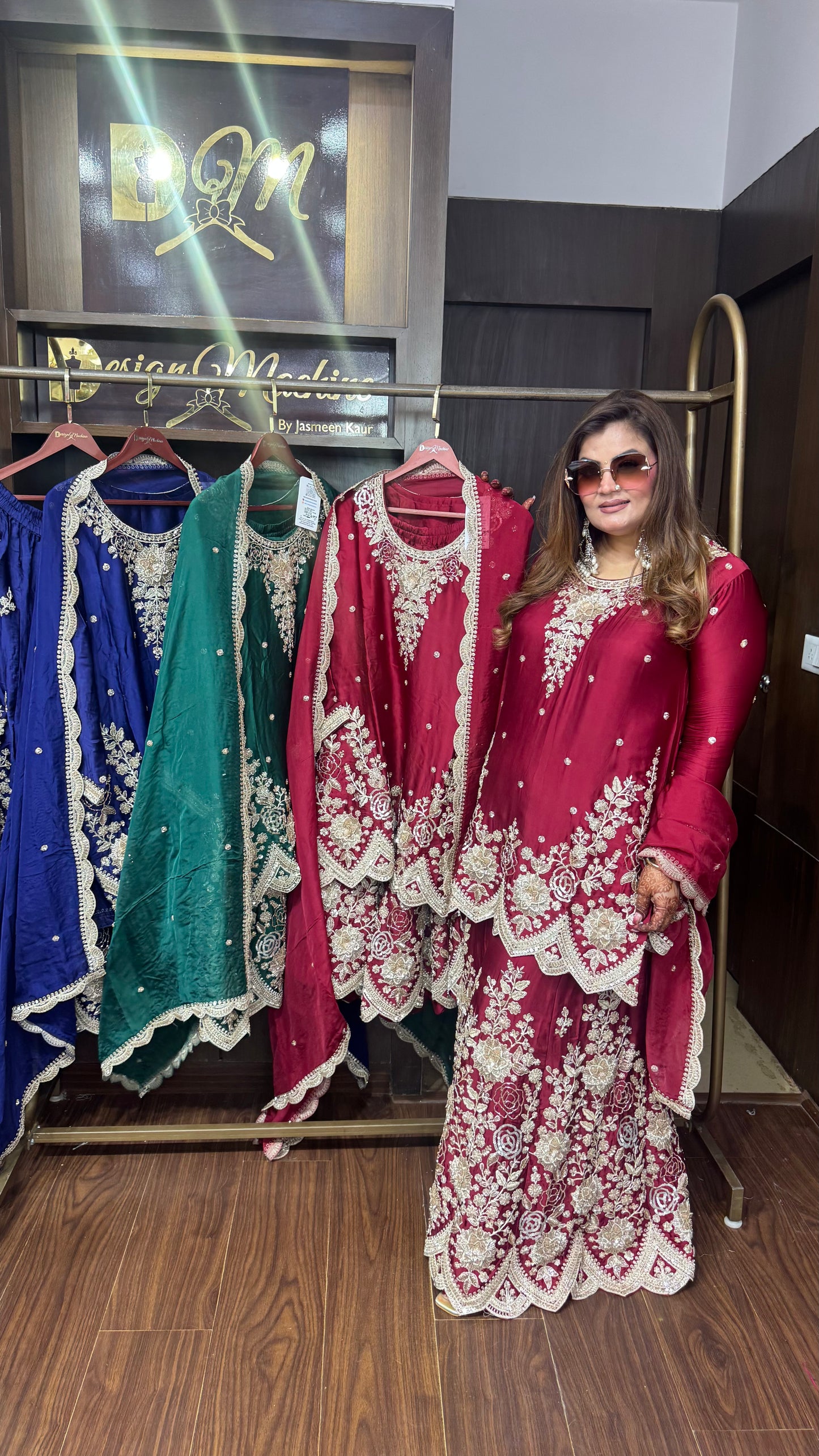 Inara Pure Silk Sharara Suit