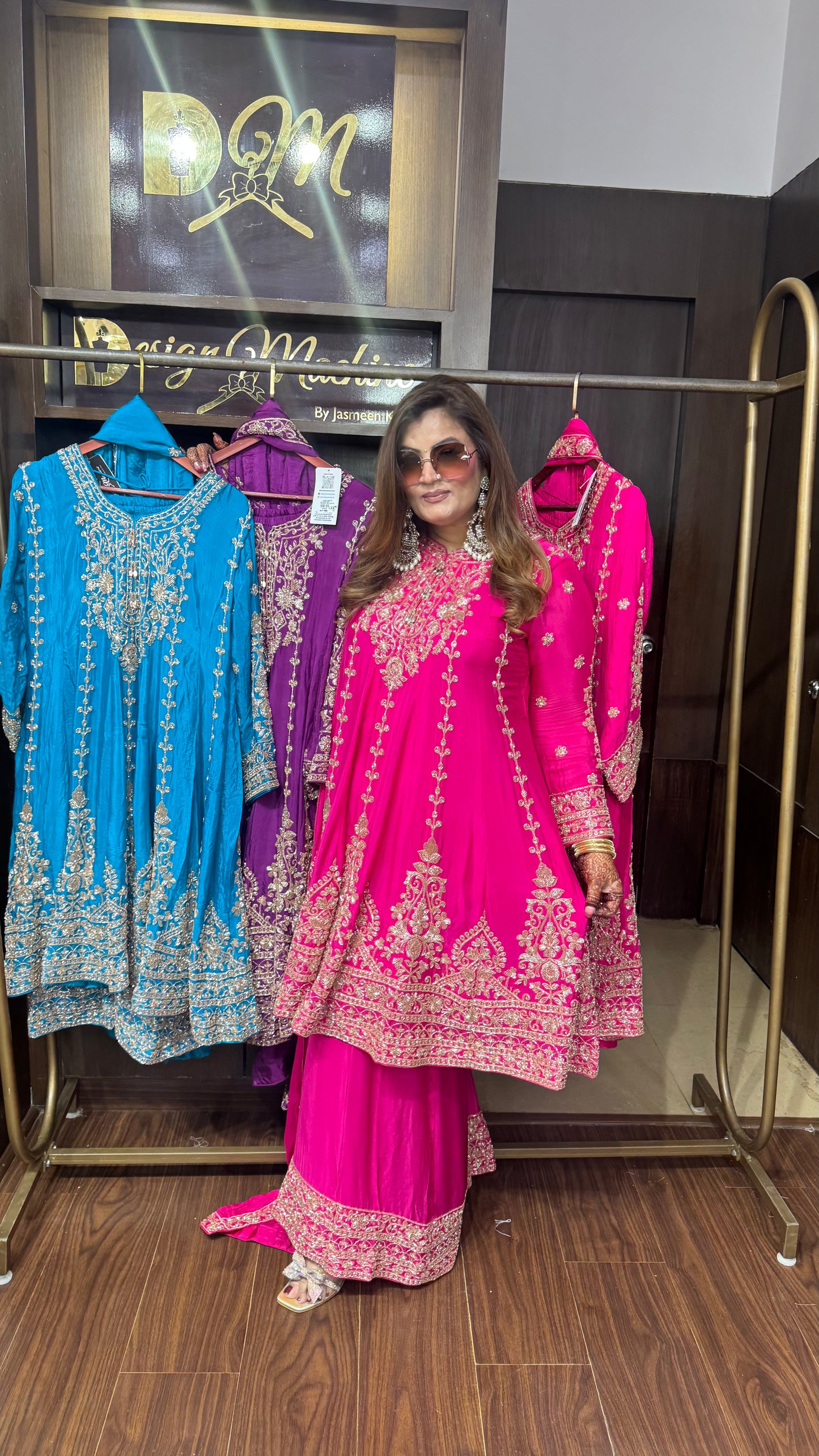 Amayra Pure Chunon Anarkali Suit