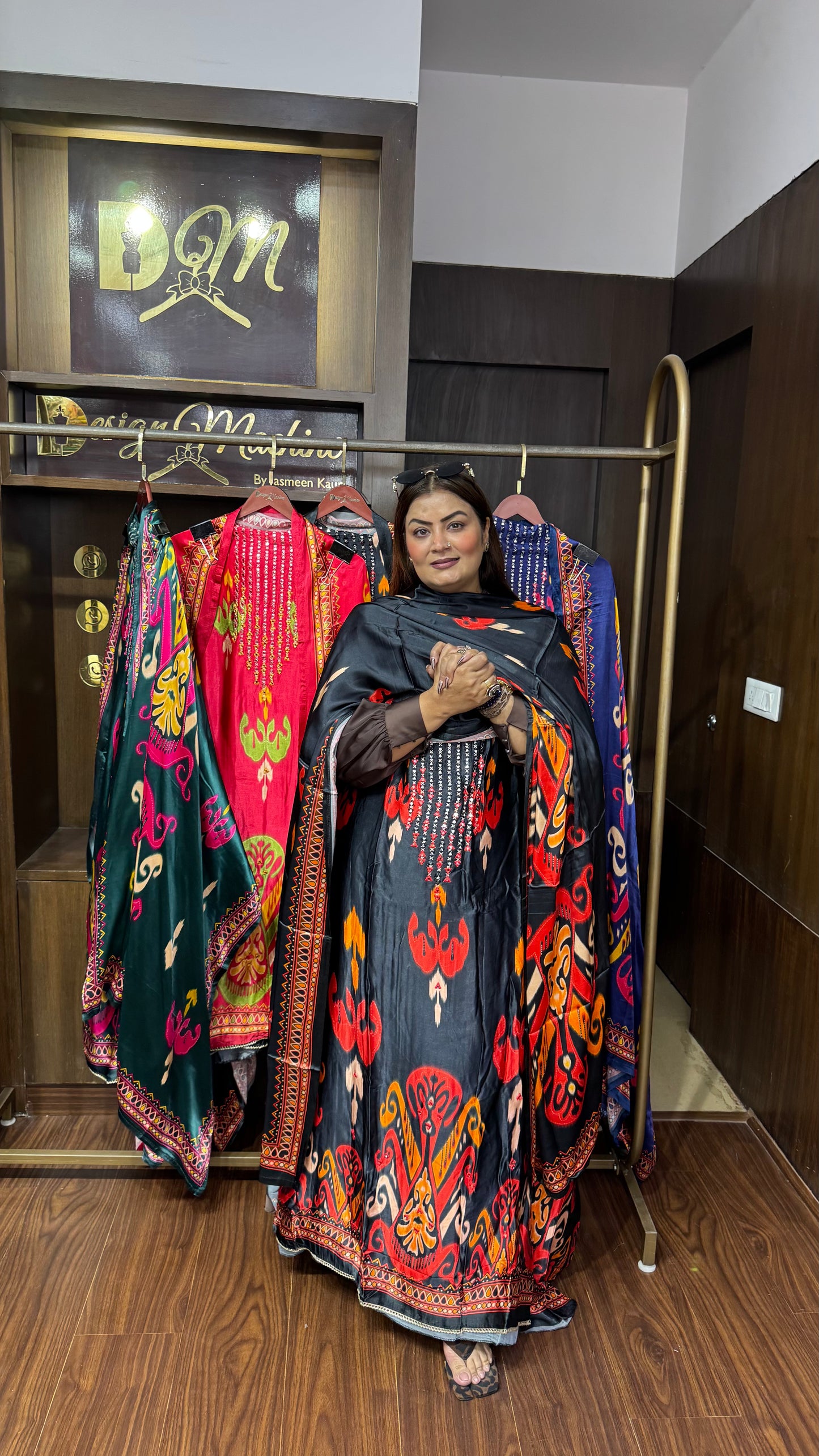 Mehr Gajji Silk Suit