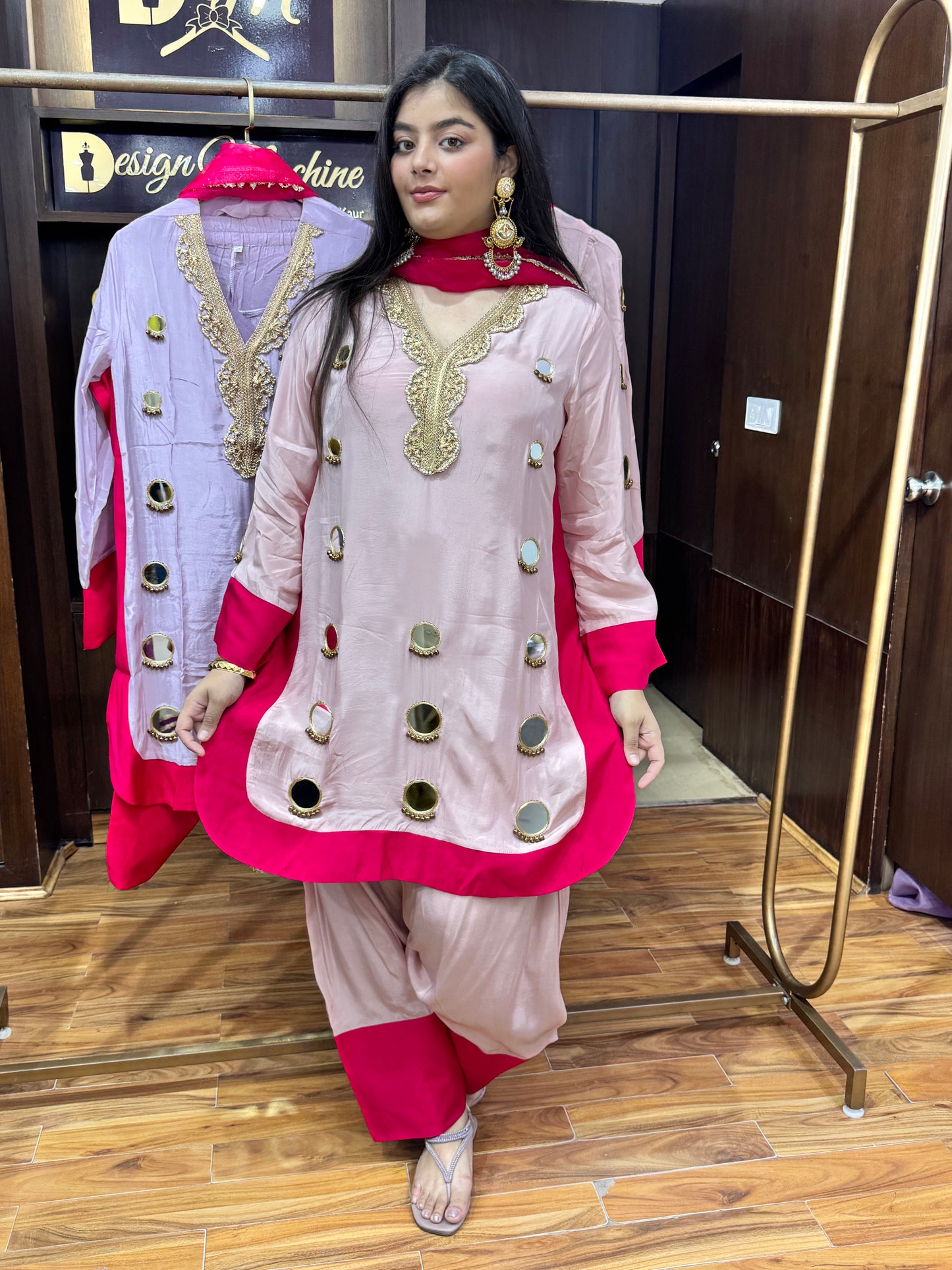 Saanjh Crepe Suits