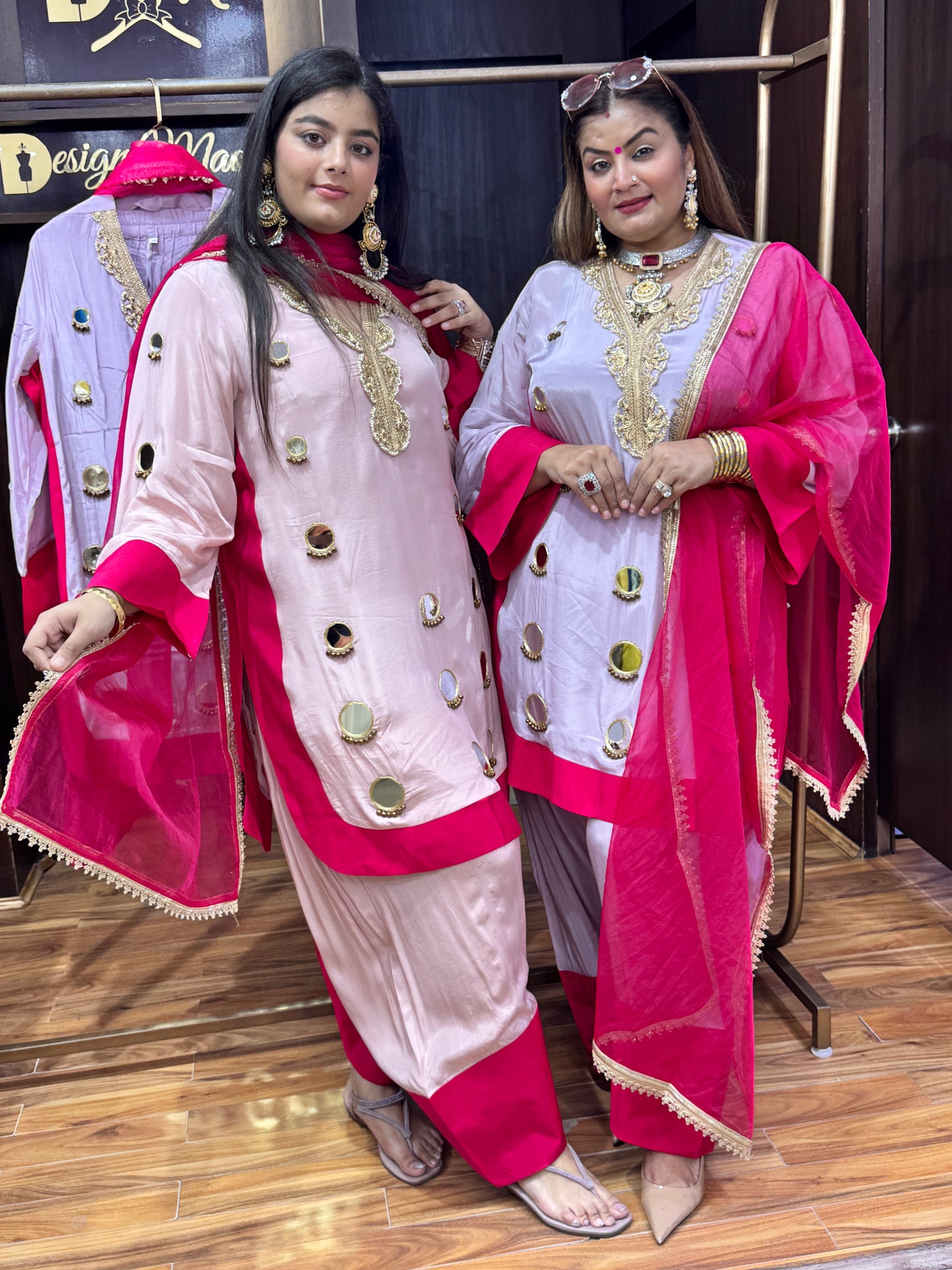 Saanjh Crepe Suits