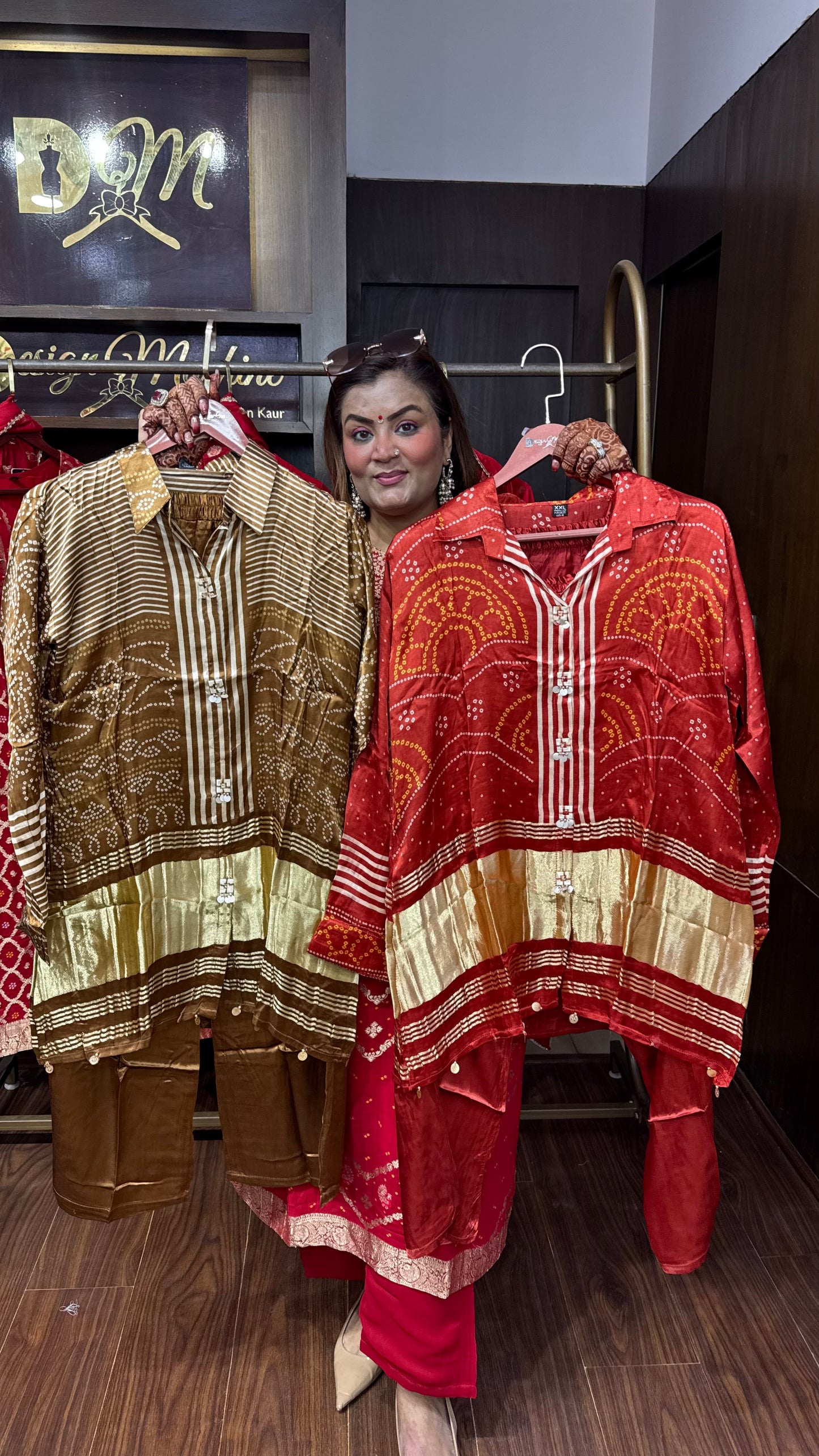 Zohaira Gajji Silk Co-ord Set
