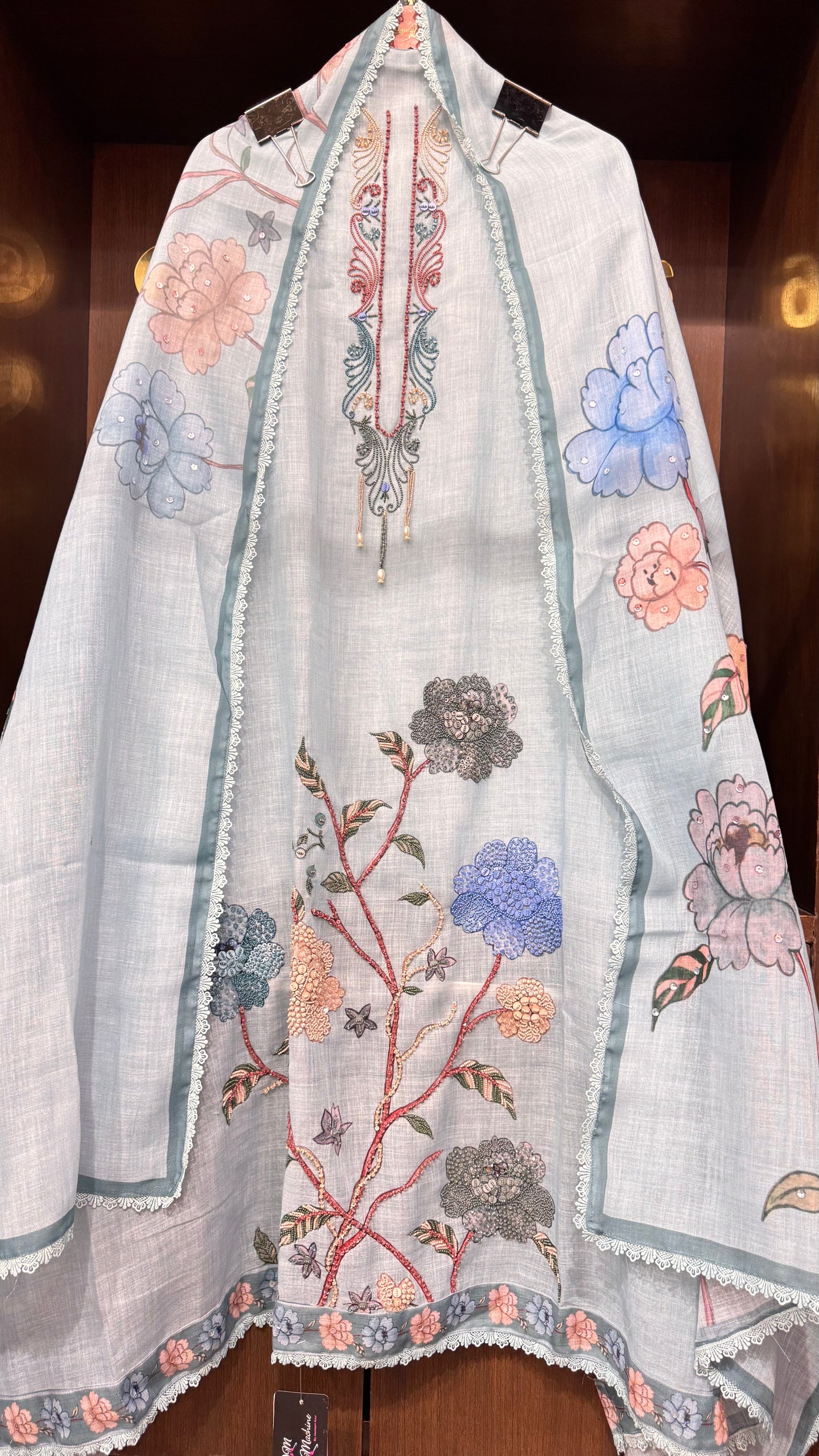 Meera (Cotton Unstitch Suit)