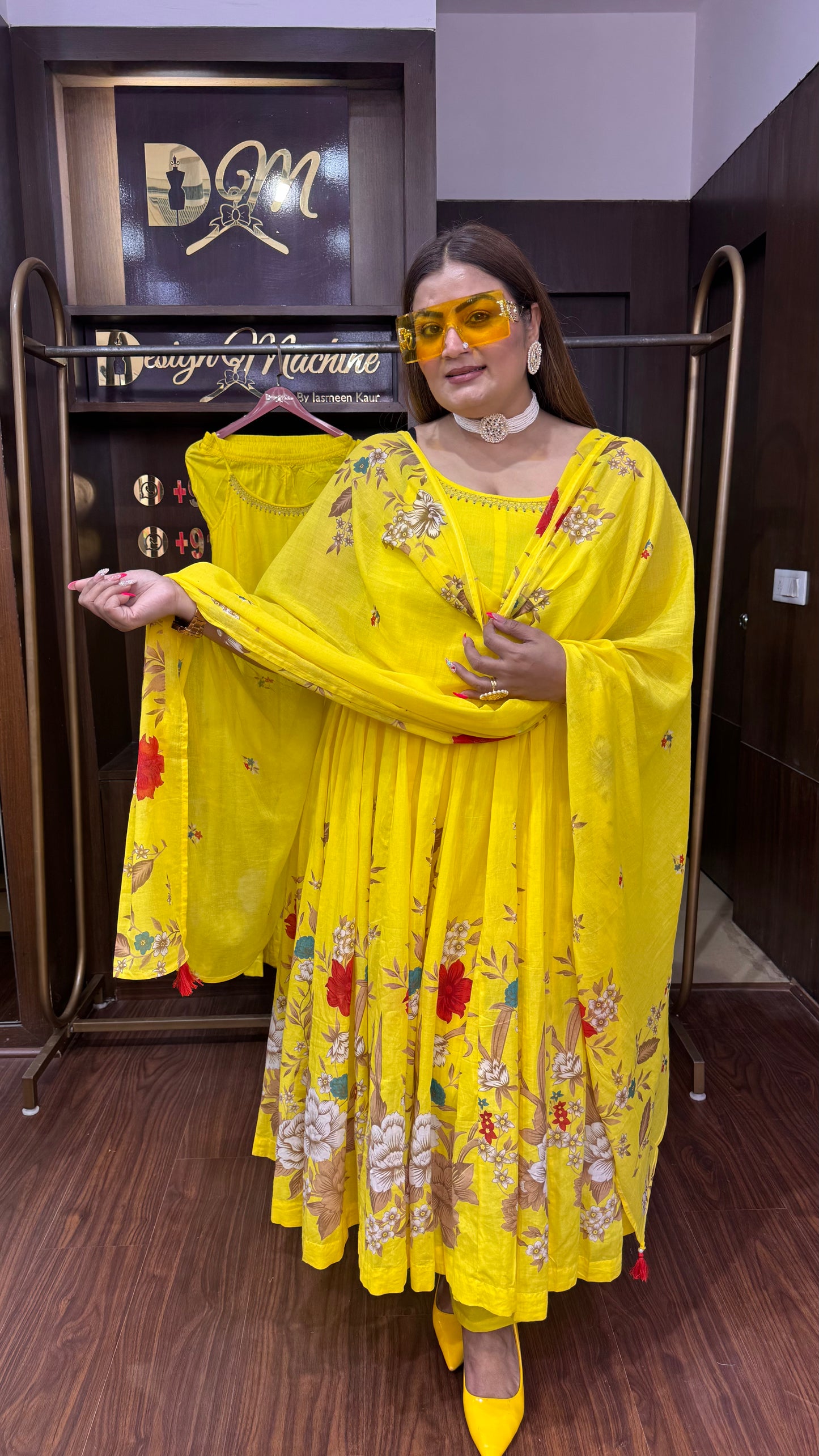 Noor Mahal Cotton Anarkali