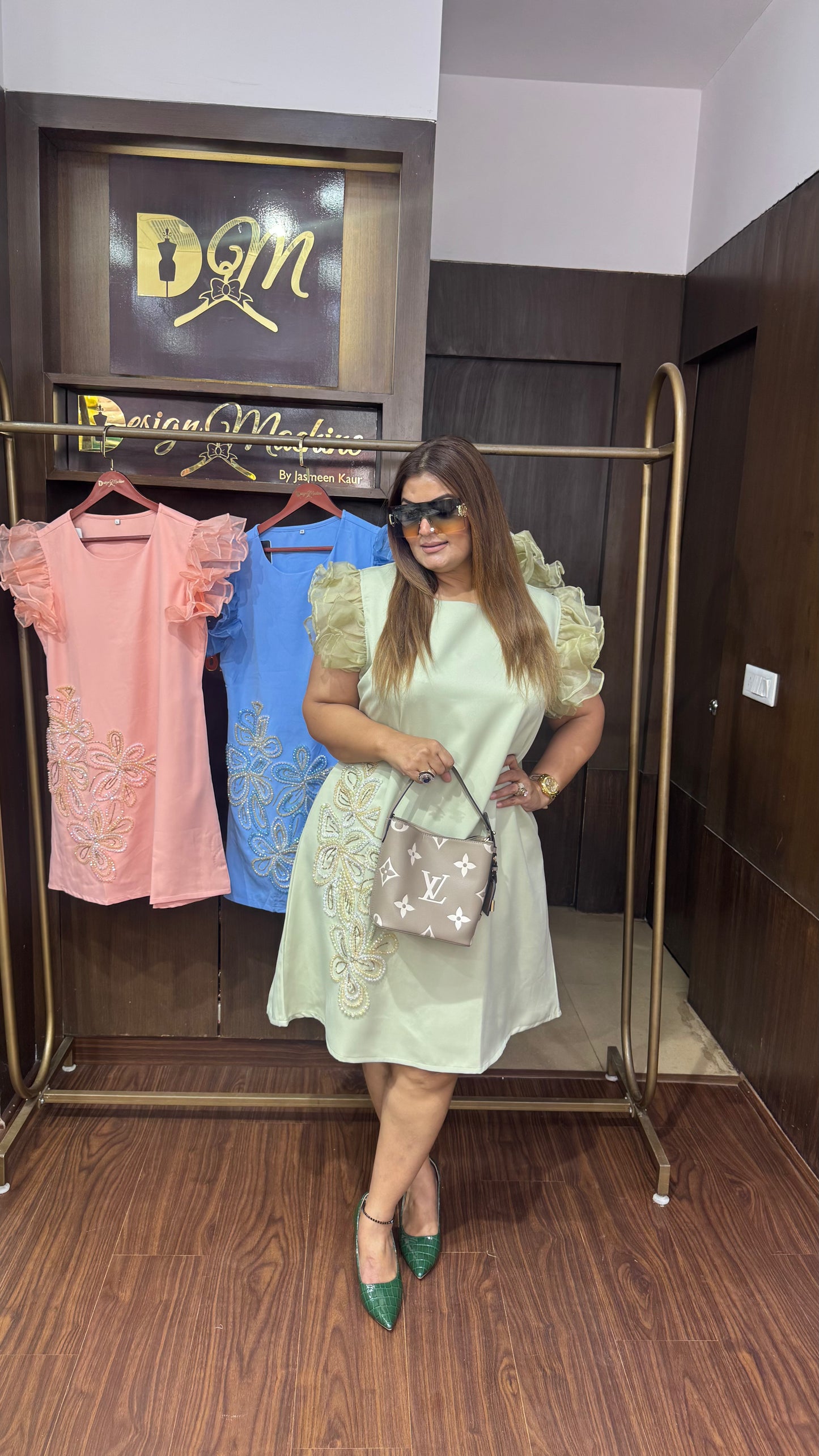 Zayra (Korean Fabric Short Birthday Dress)
