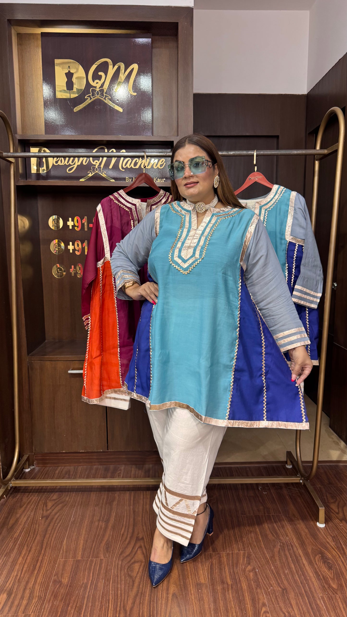 Aabira Luxe Cordset Cotton Silk