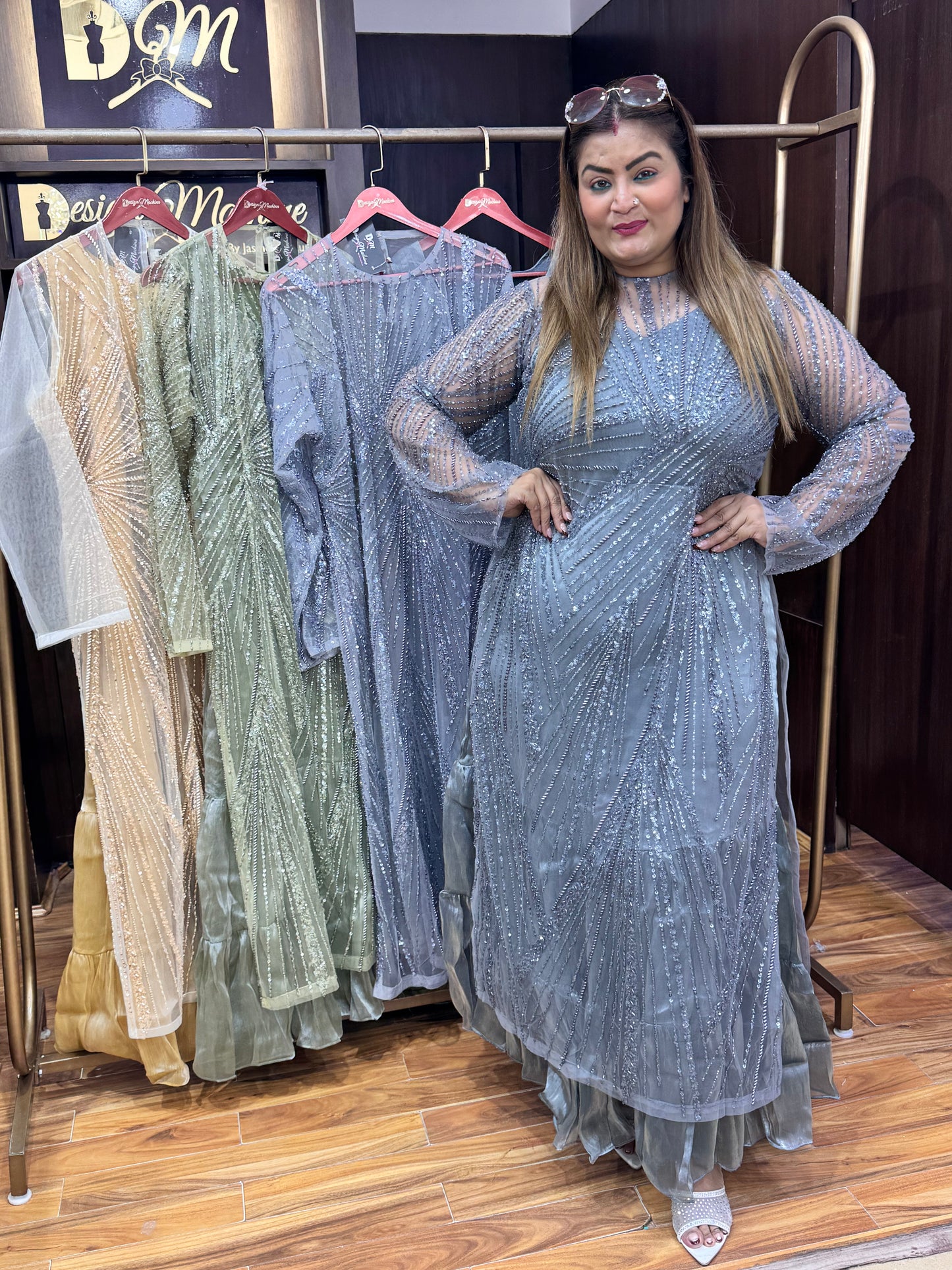 Serenya Long Dress