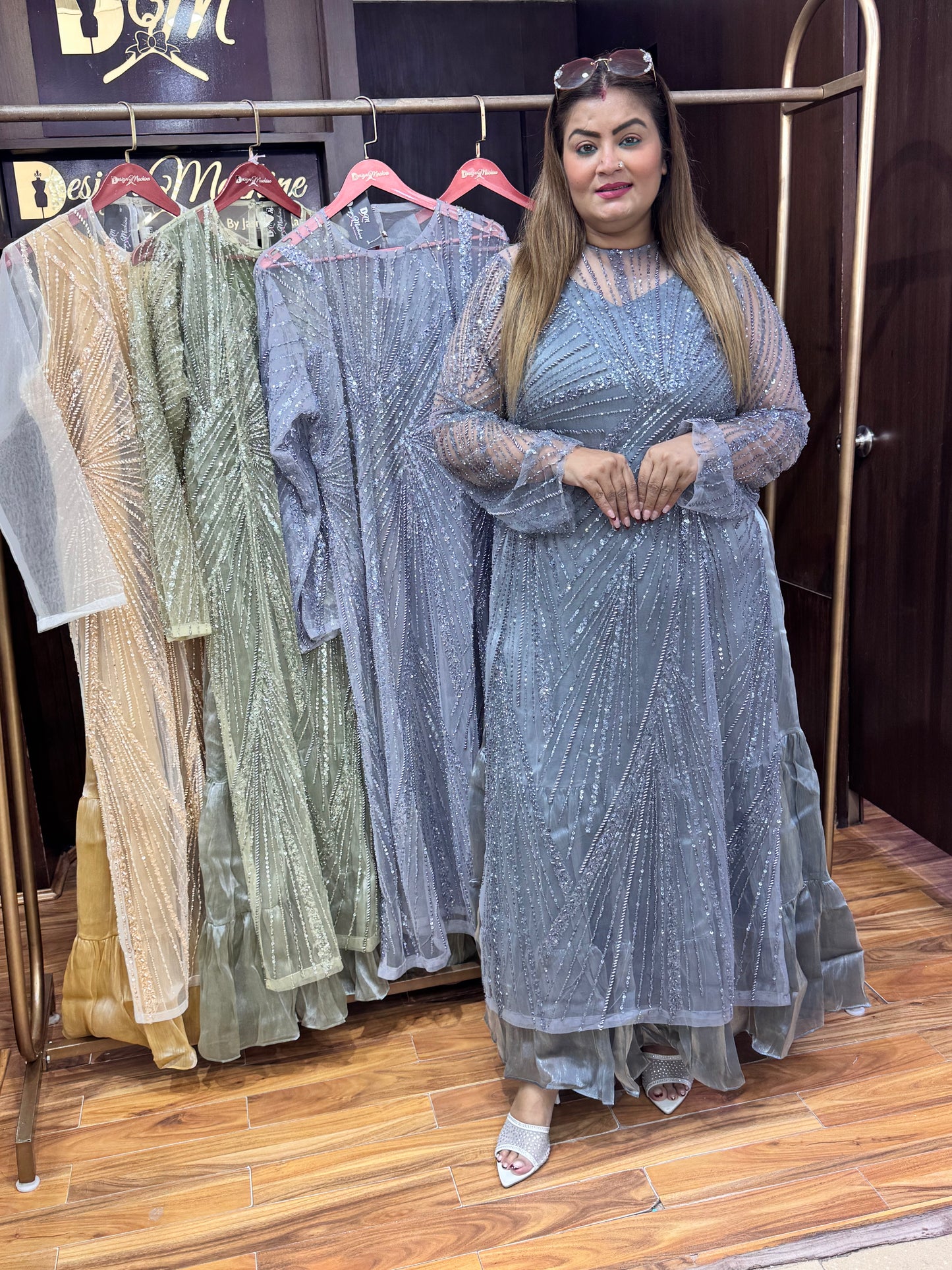 Serenya Long Dress