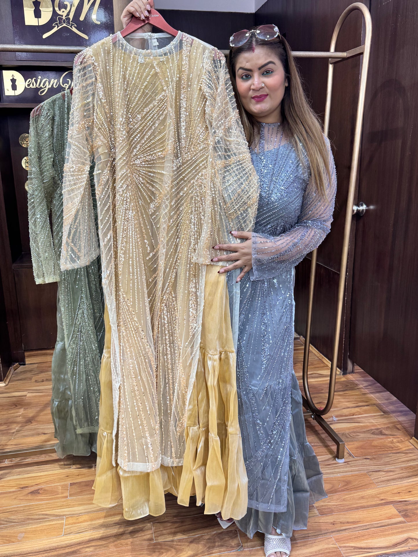 Serenya Long Dress