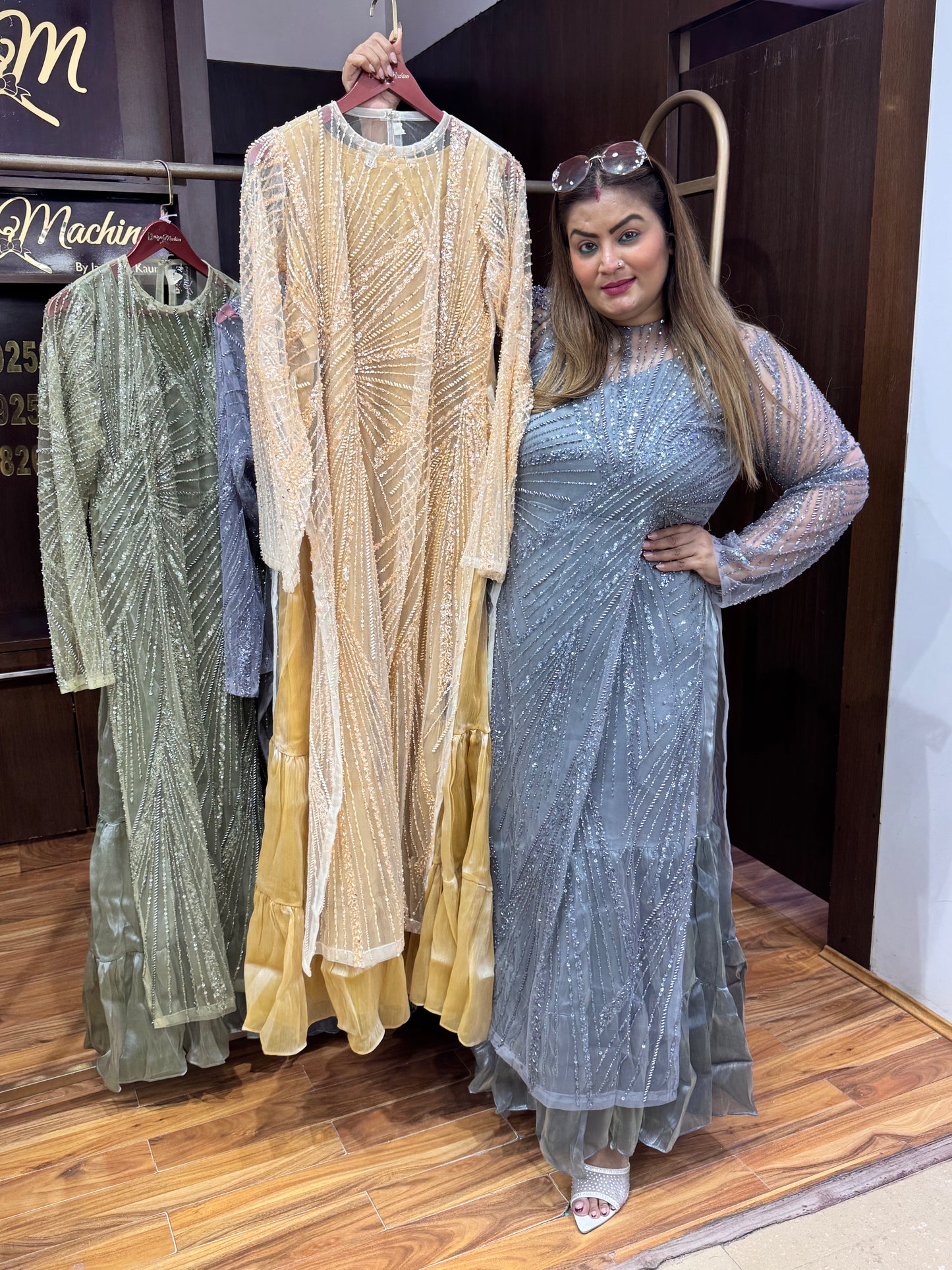 Serenya Long Dress