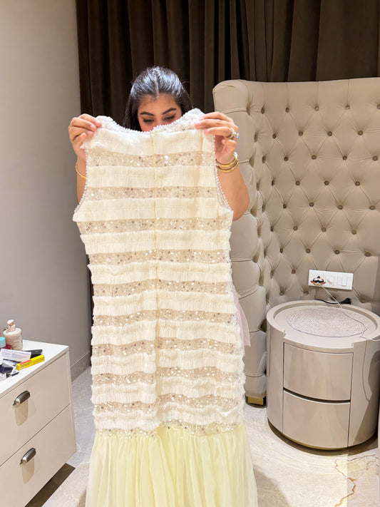 Ivory Grace Long Dress