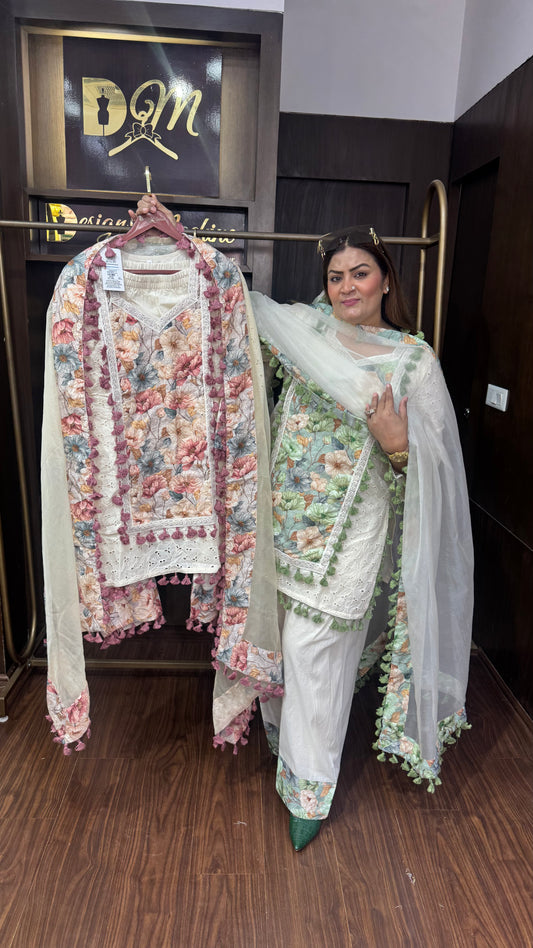 Kiara (Cotton Farshi Salwar Suit)