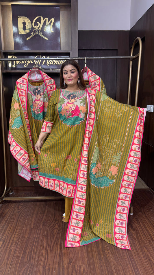 Noor (Masleen Cotton Suit)
