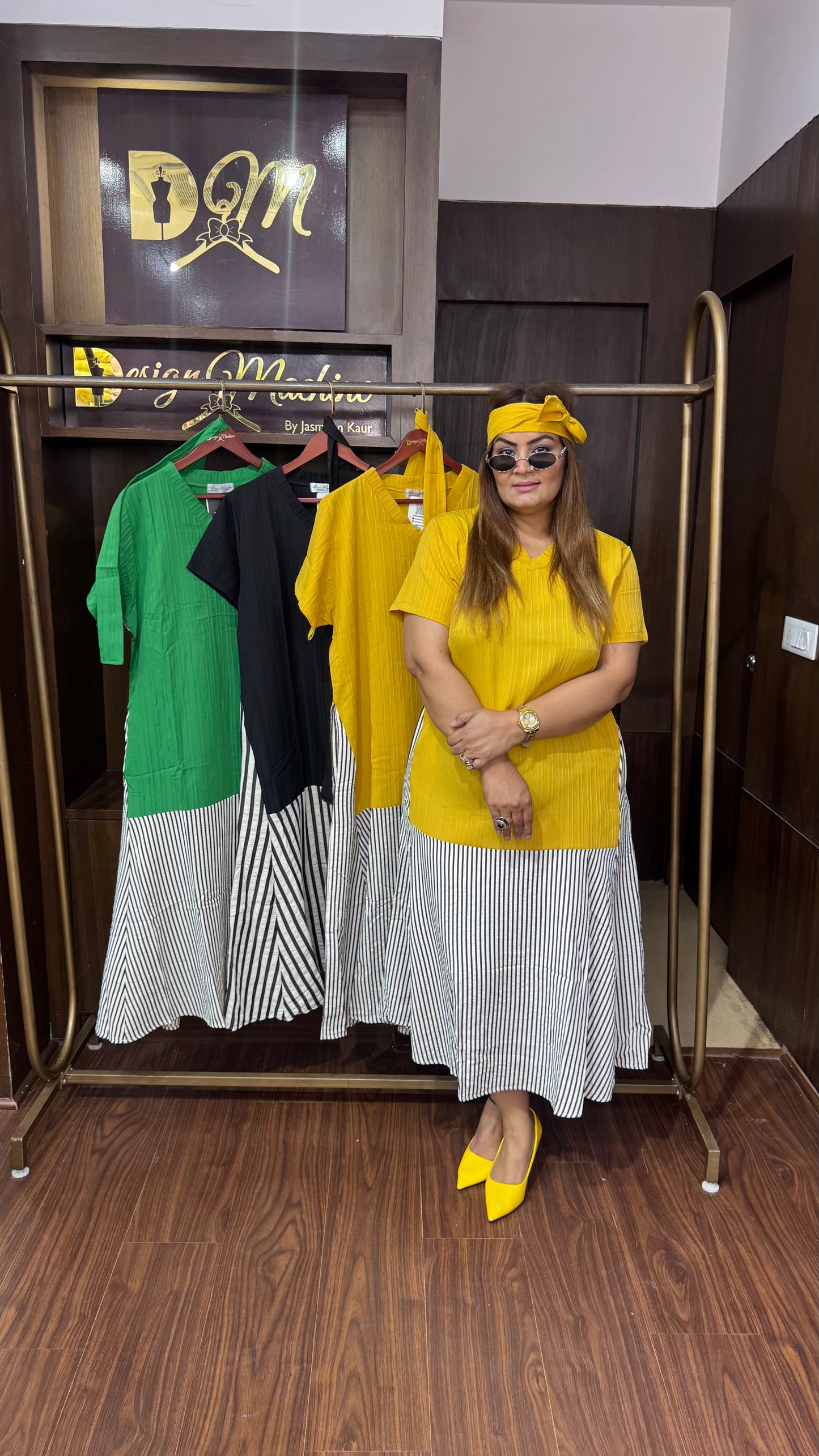 Anam (Imported Fabric Dress)