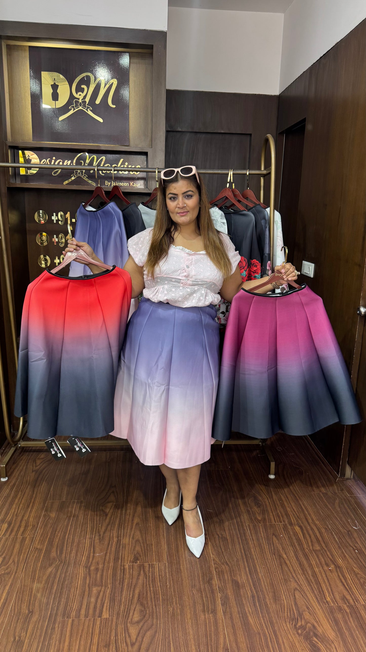Imported Fabric Skirt