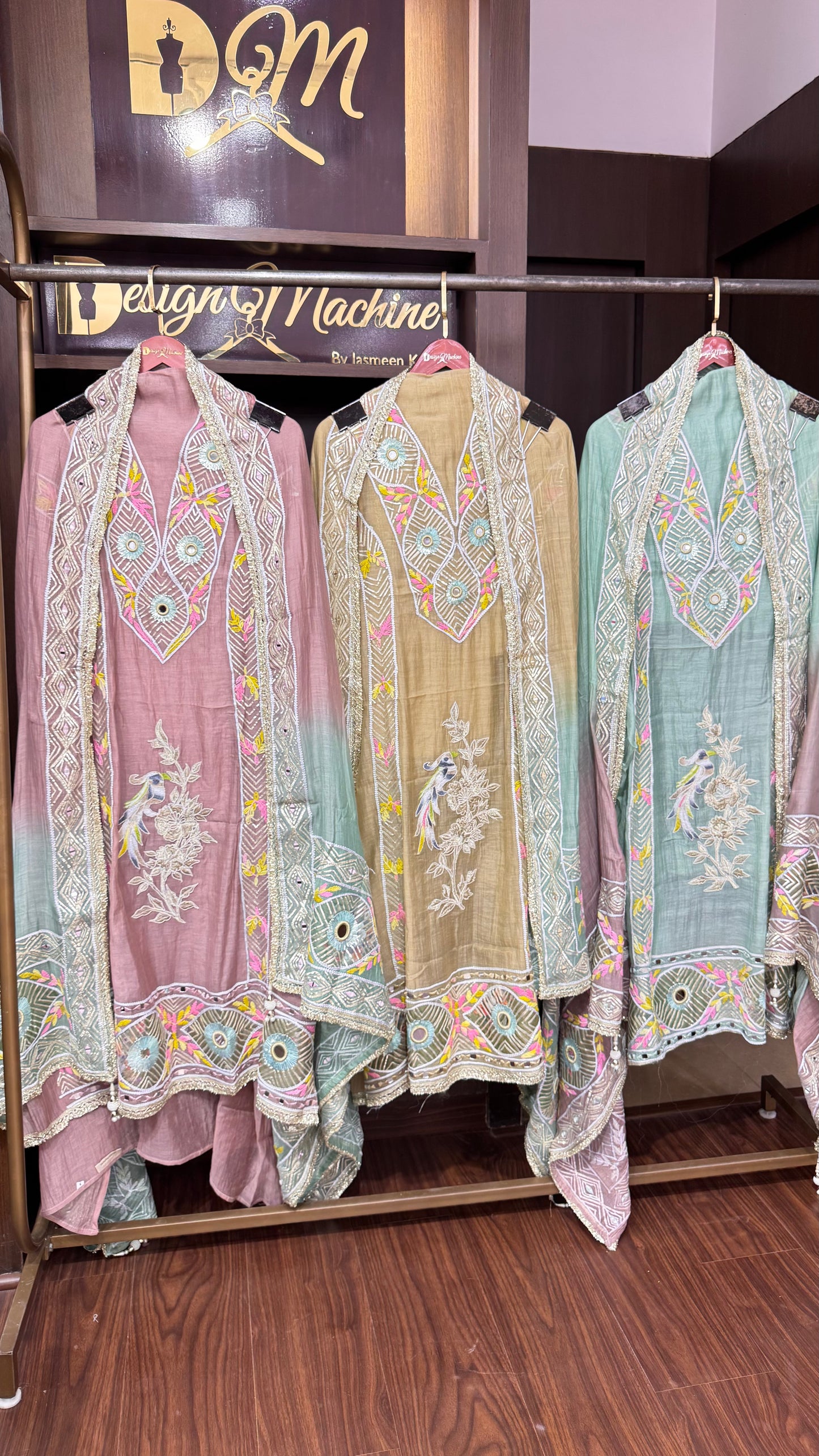 Gulrida (Malmal Cotton Unstitch suit)