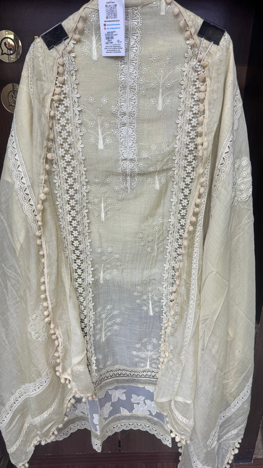 Kairvi (Cotton Unstitch Suit)