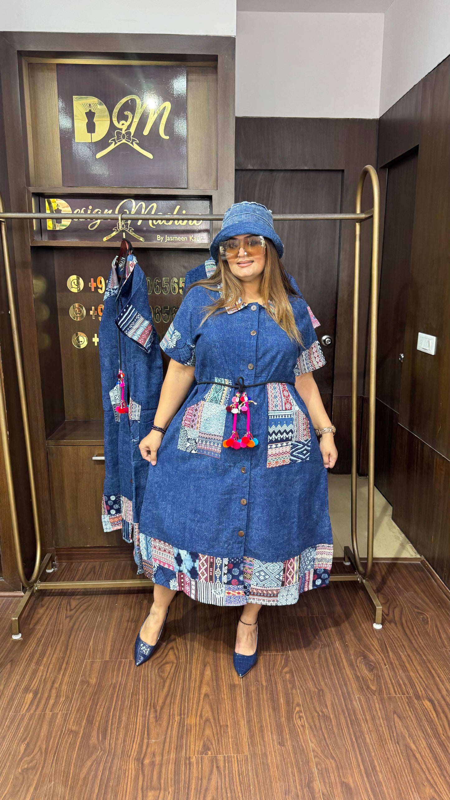 Vayra (Denim Dress)