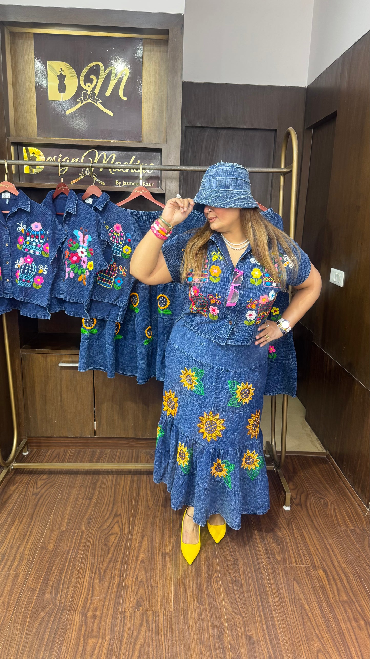 Zyelra (Denim Skirt)