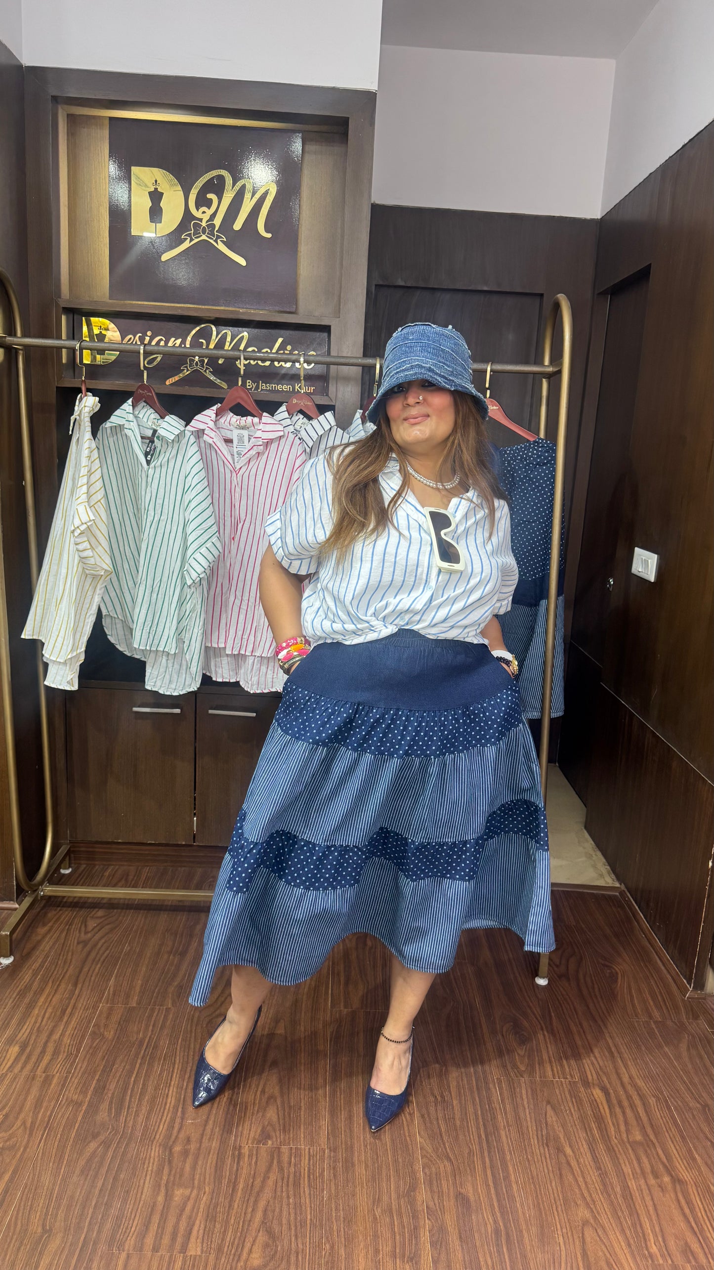 Avyelle (Denim Skirt)
