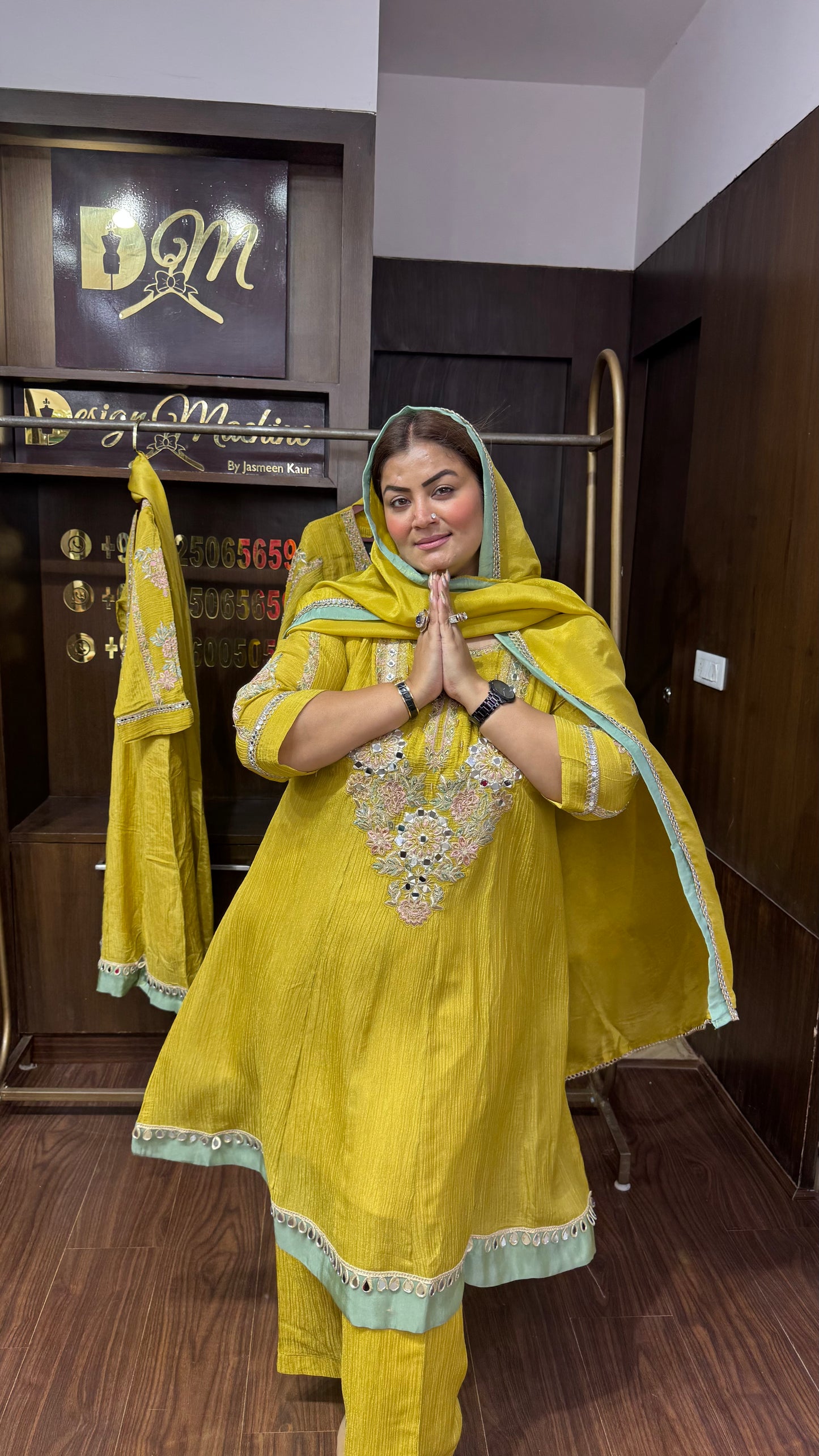 Ishita (Glass Tissue Anarkali Suit)