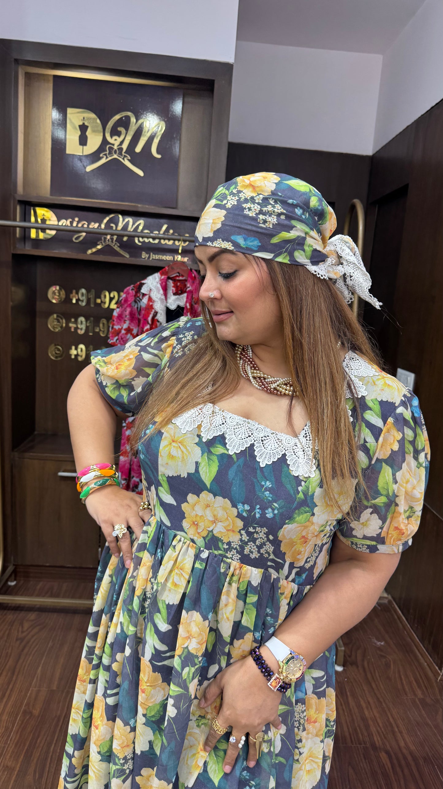 Elunira (Georgette Dress)