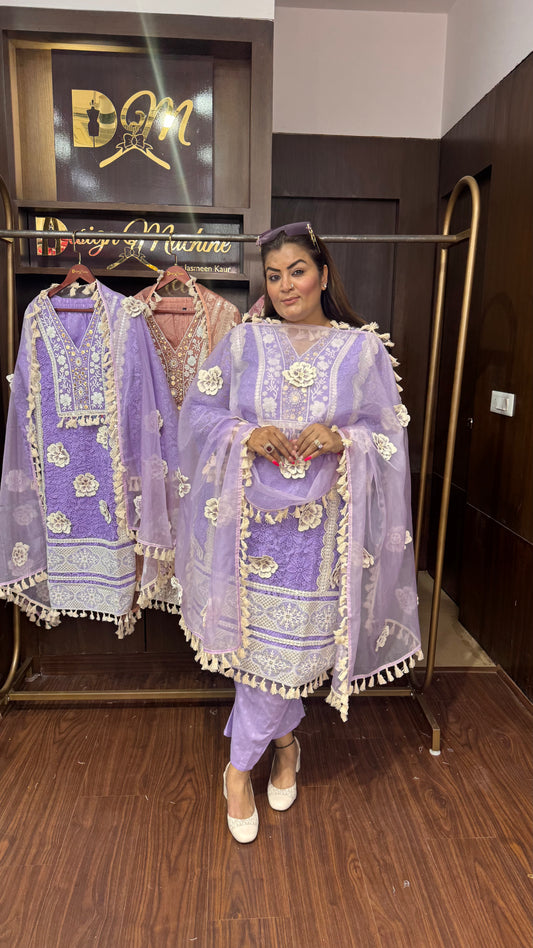 Zavira (Hakoba Chikan Fabric Suit)