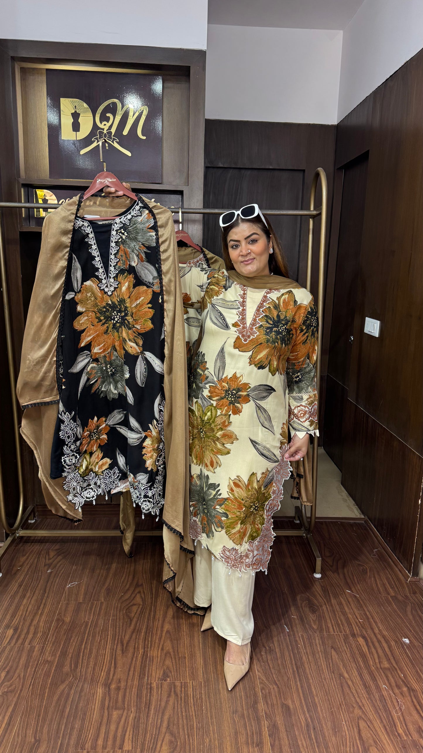 Avelia (Rayon Cotton Suit)