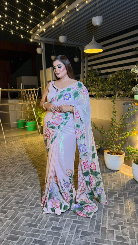 Zarevia (Georgette Fabric Saree)