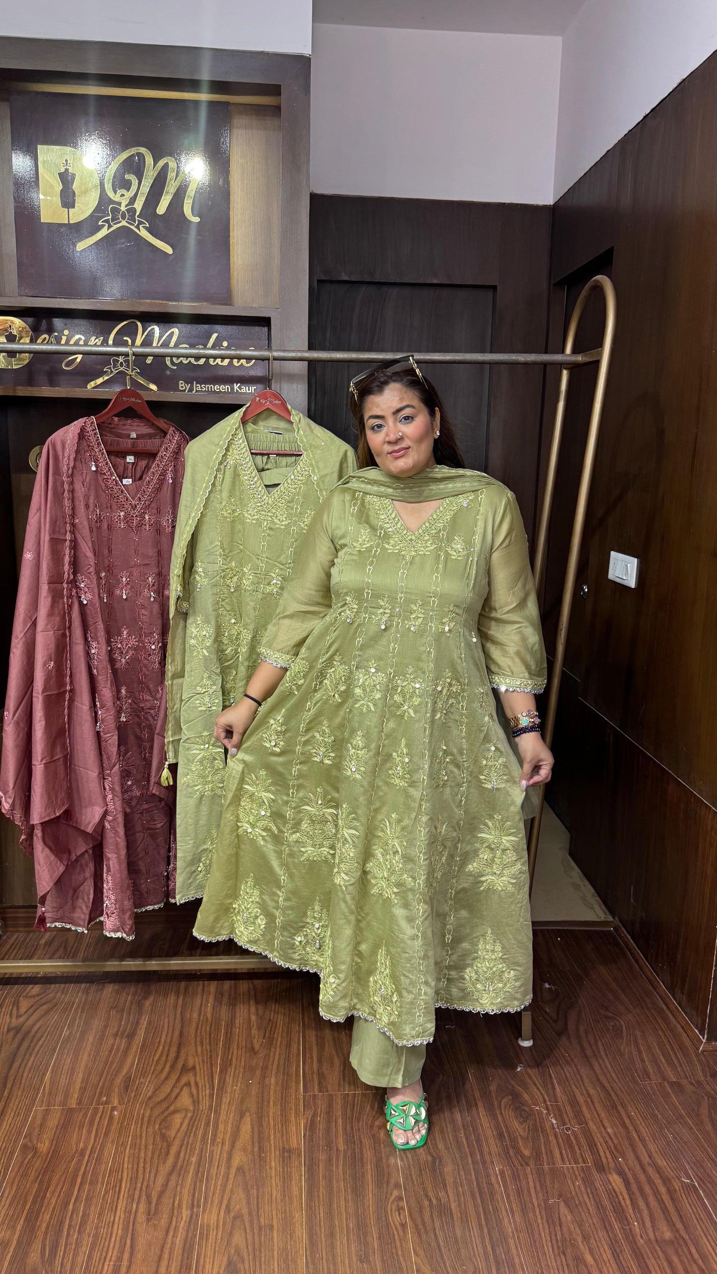 Aarohi Cotton Anarkali Suit