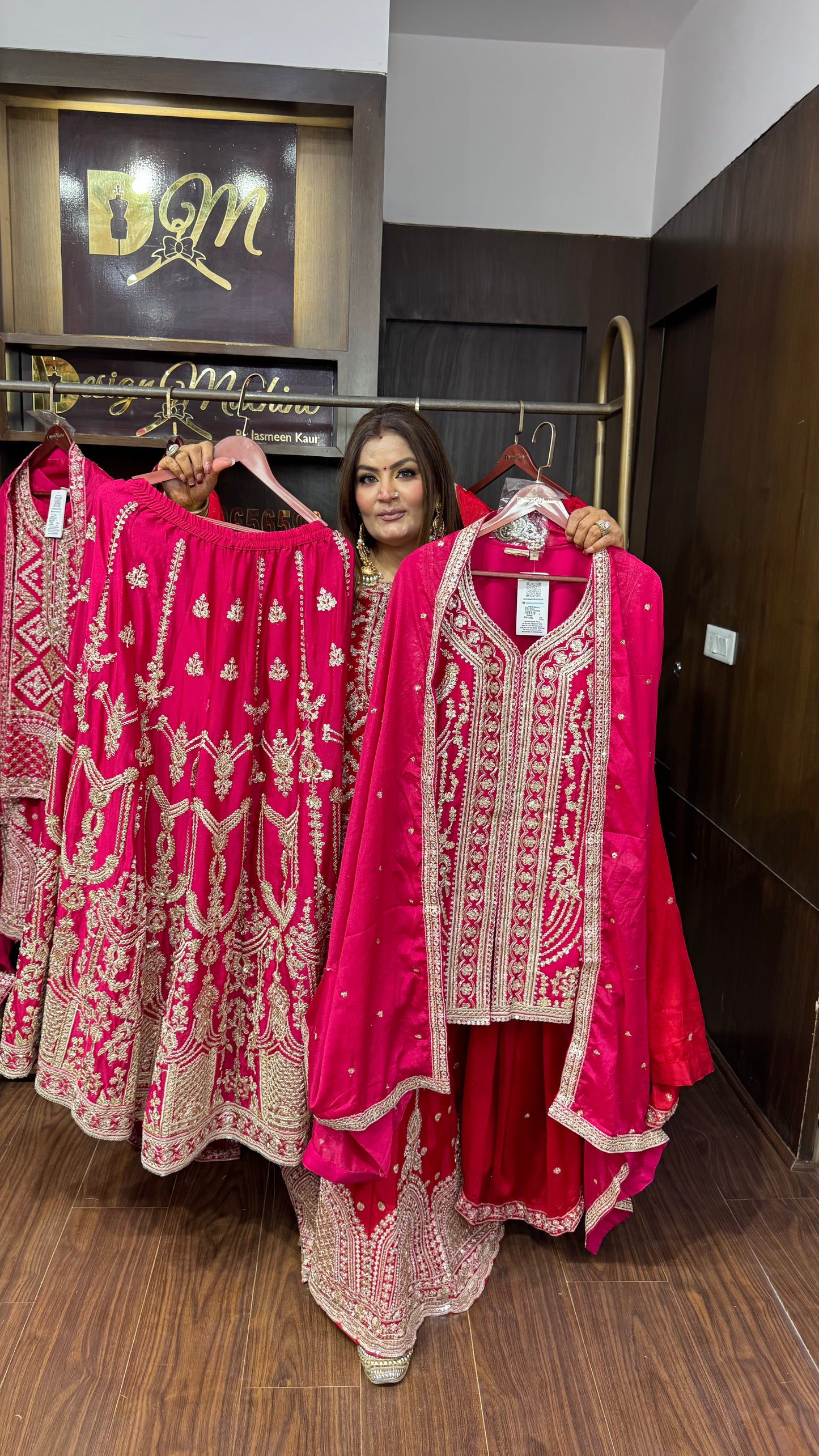Zaylora Pure Chunon Sharara Suit