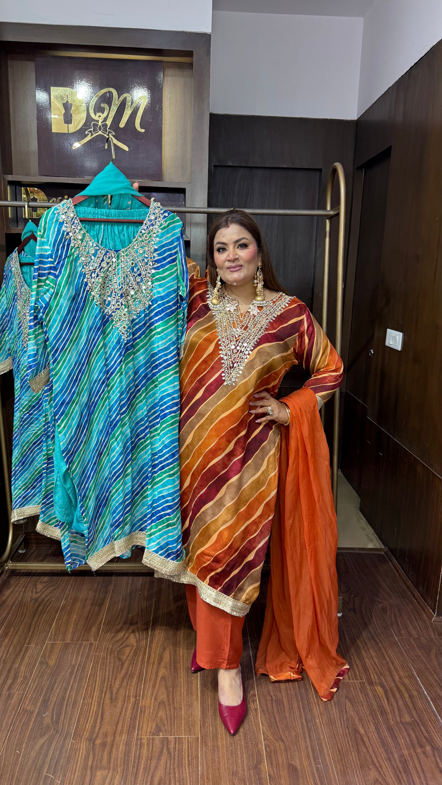 Zivara Chunon Crepe Suit