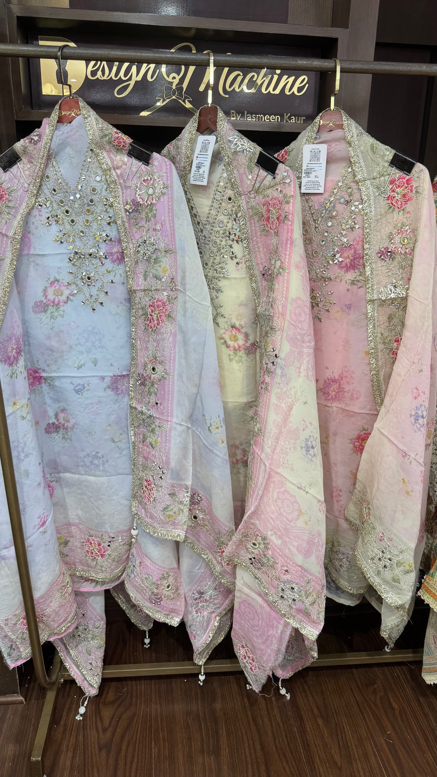 Arvella (Organza Tissue Unstitch Suit)